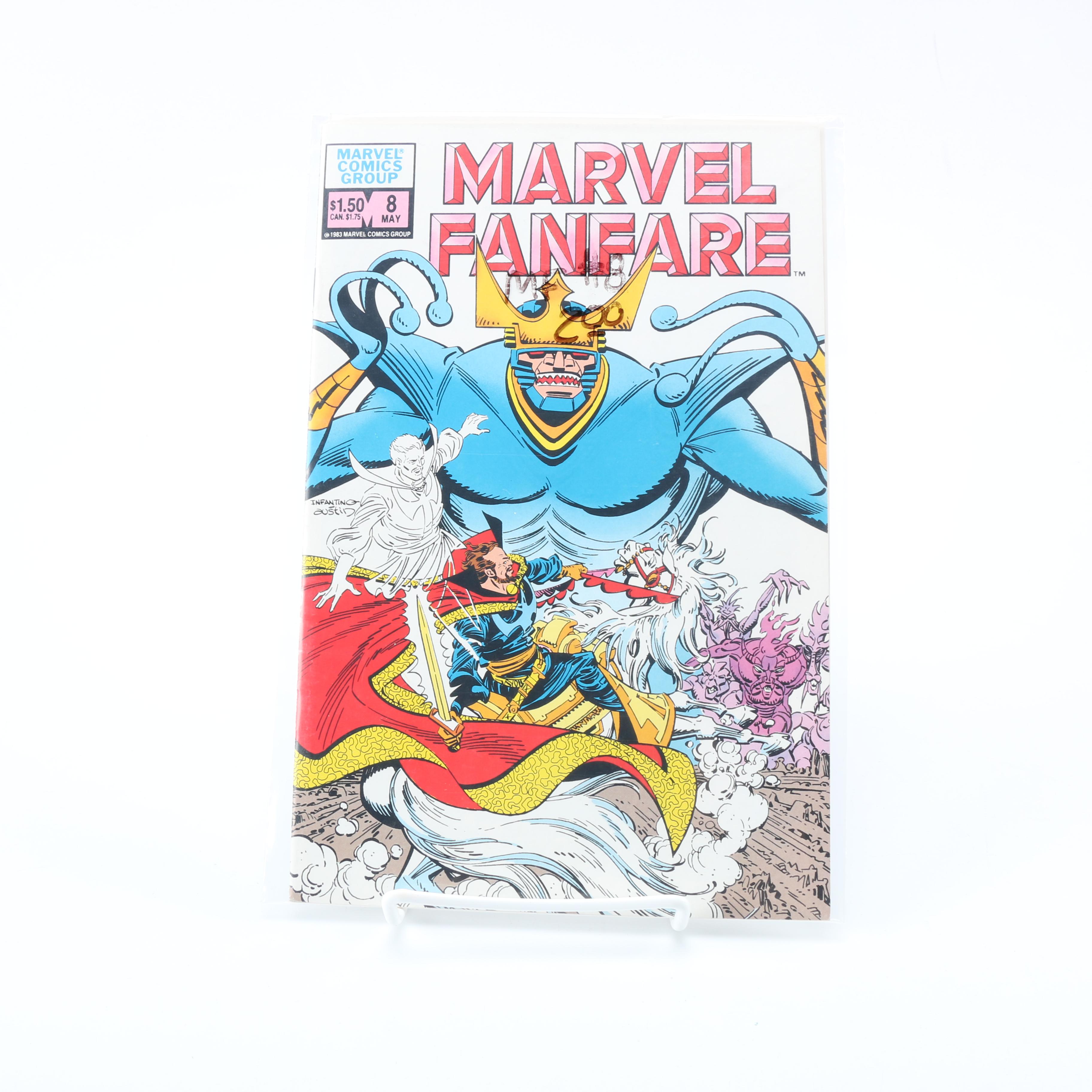 Assorted "Marvel Fanfare" Comics Featuring Issue 1