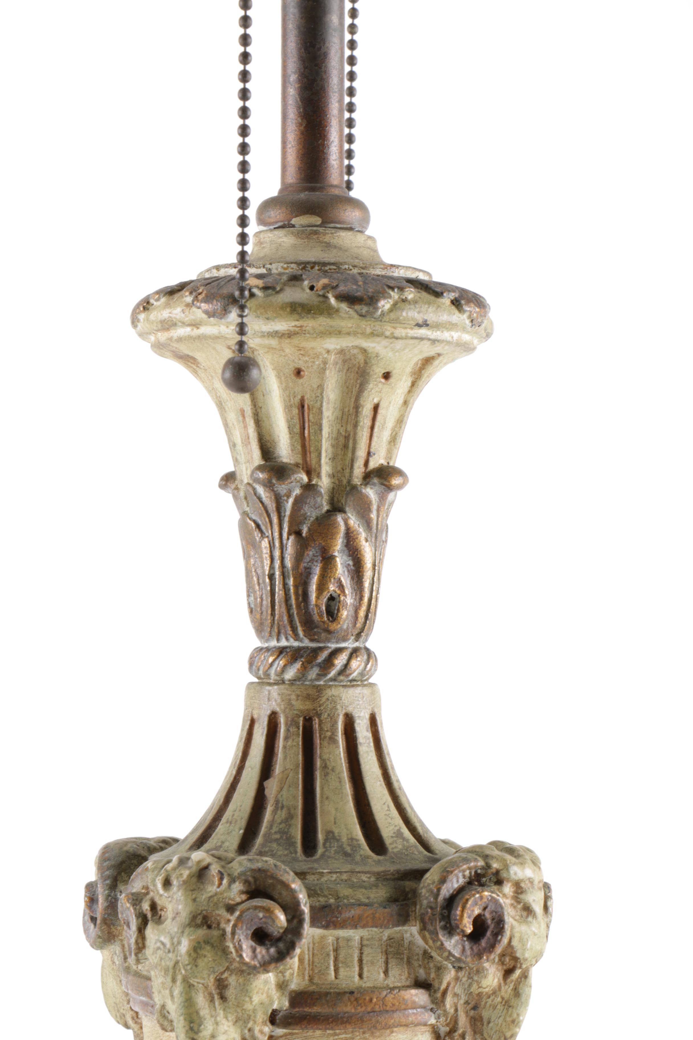 Ornate Resin Table Lamps