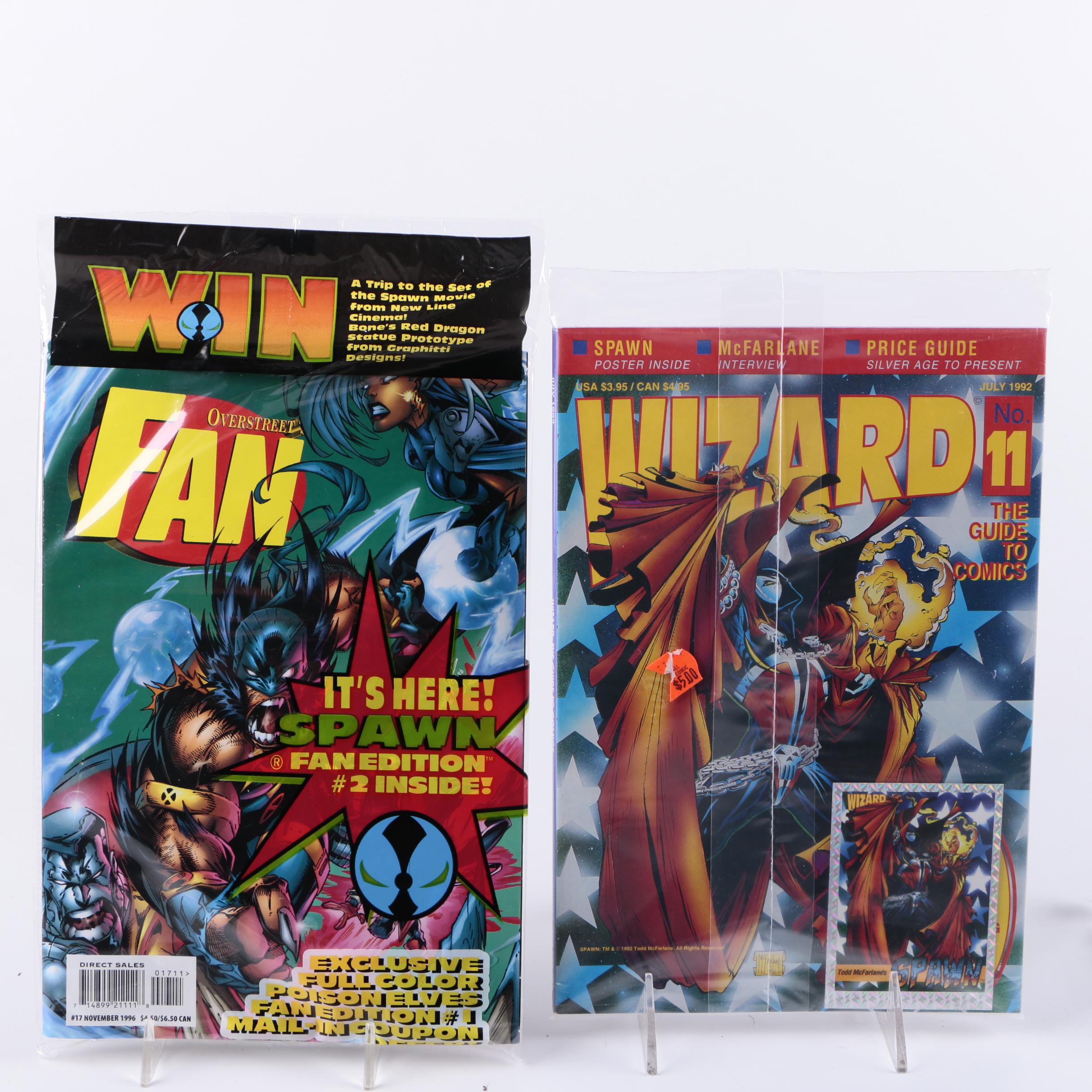 "Spawn" Comic Books by Image Comics and Magazines Featuring Spawn