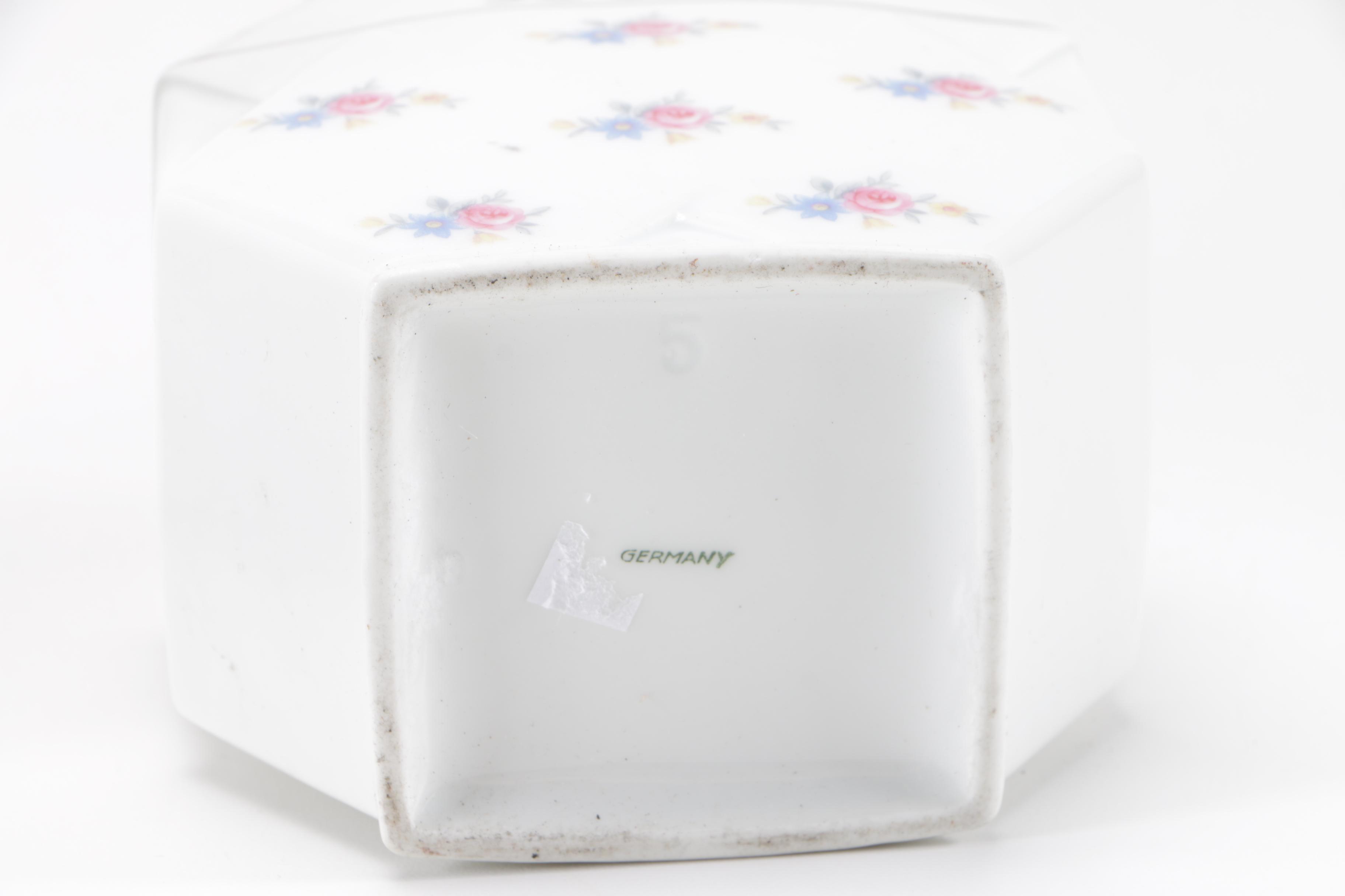 German Porcelain Canisters