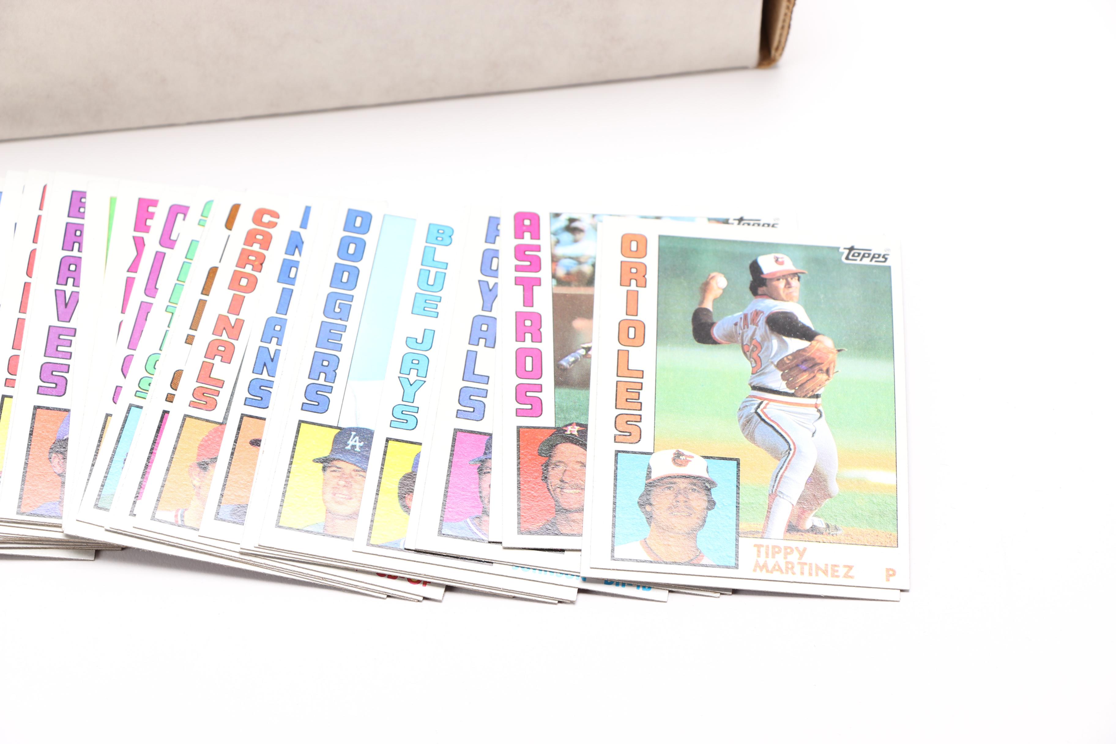 Complete 1984 Topps Baseball Card Set