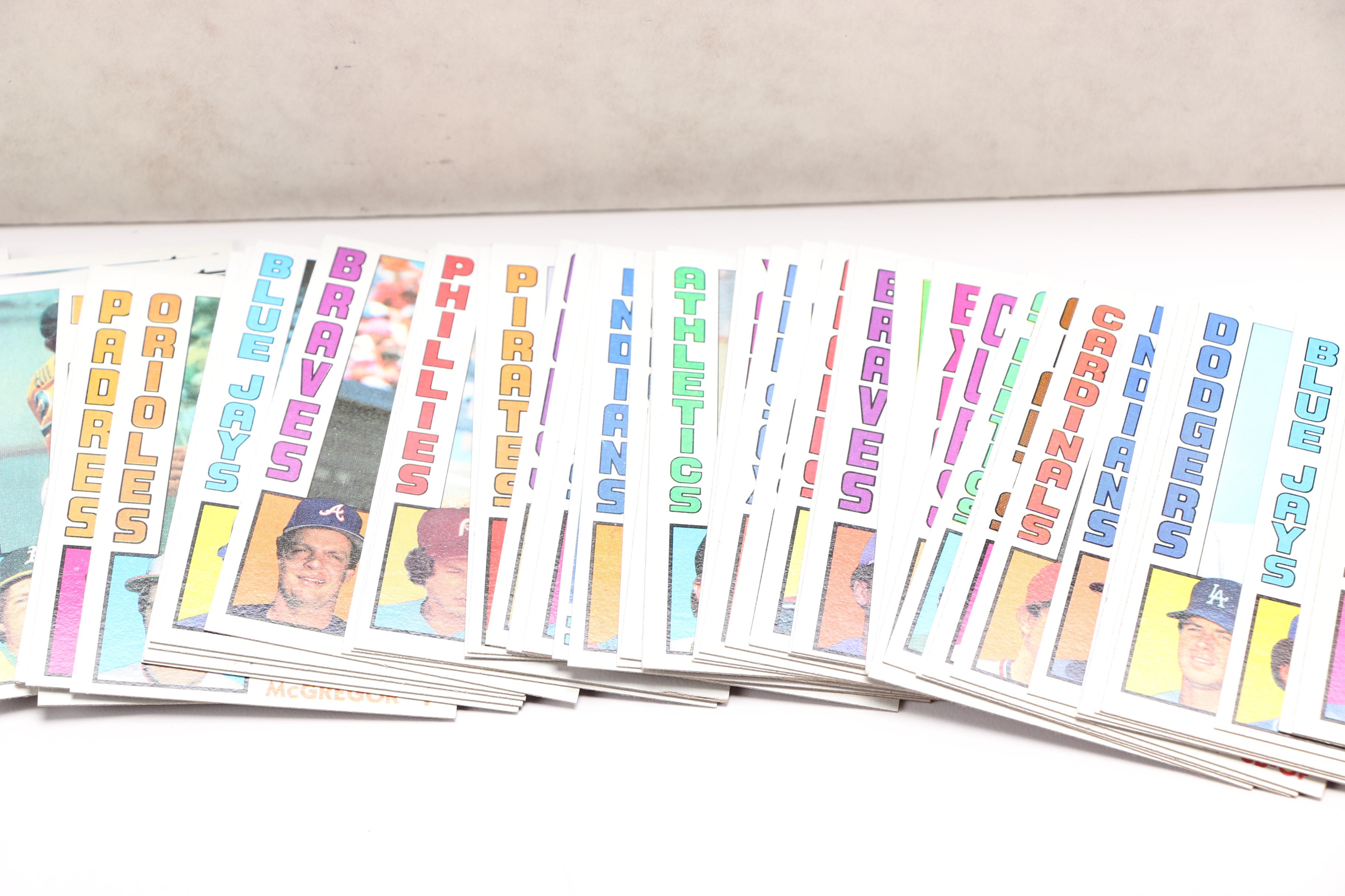 Complete 1984 Topps Baseball Card Set
