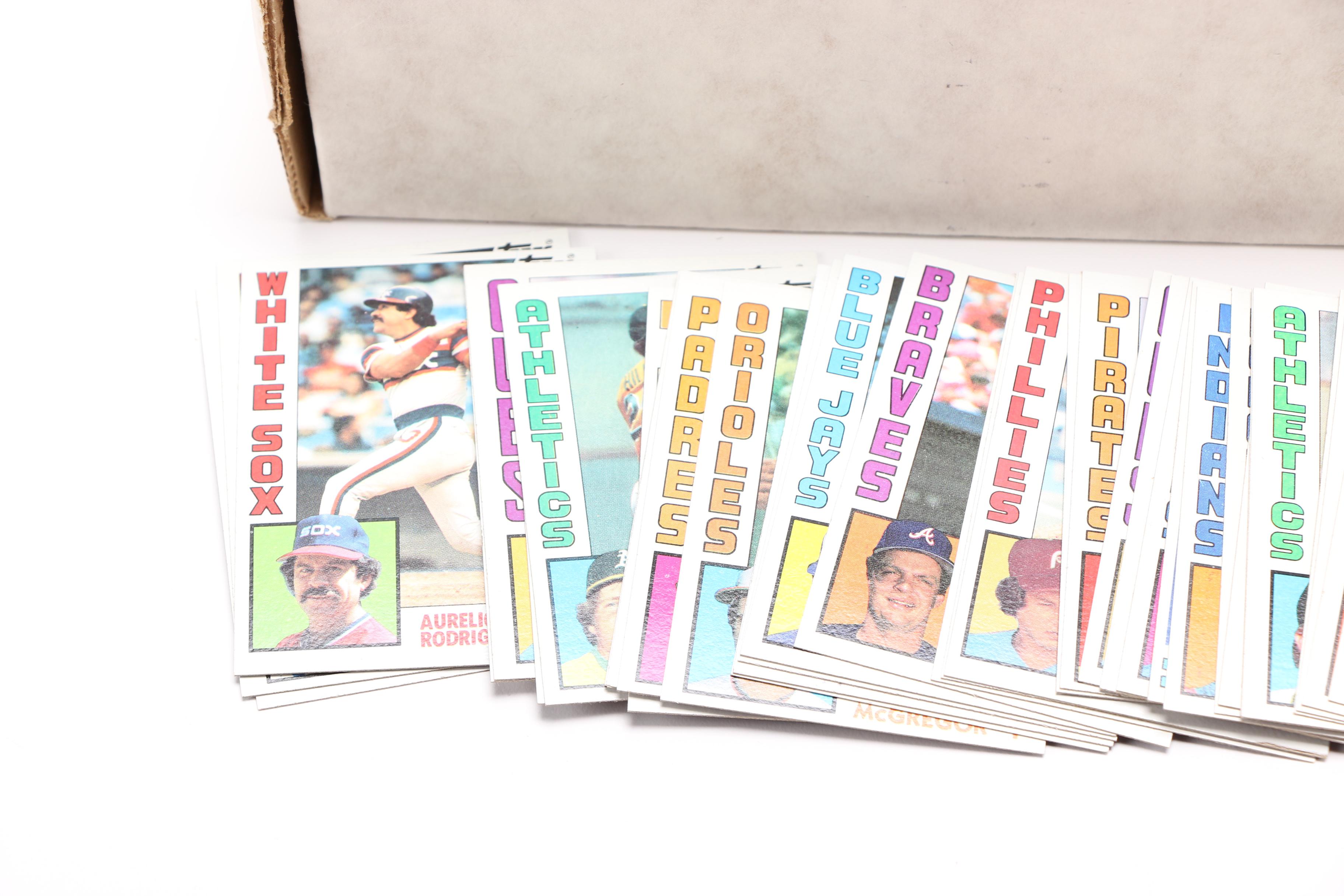 Complete 1984 Topps Baseball Card Set