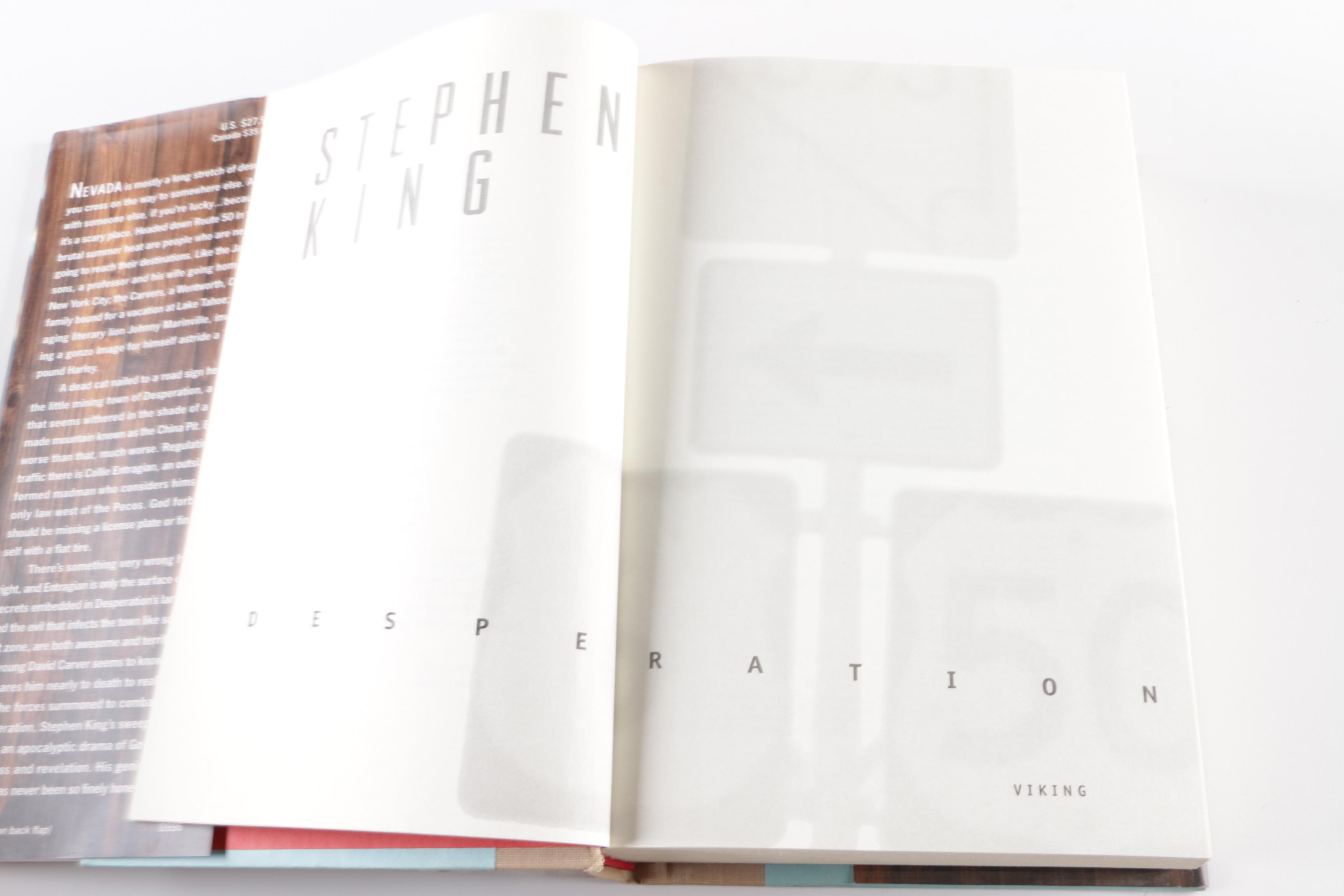 First and Early Edition Stephen King Books