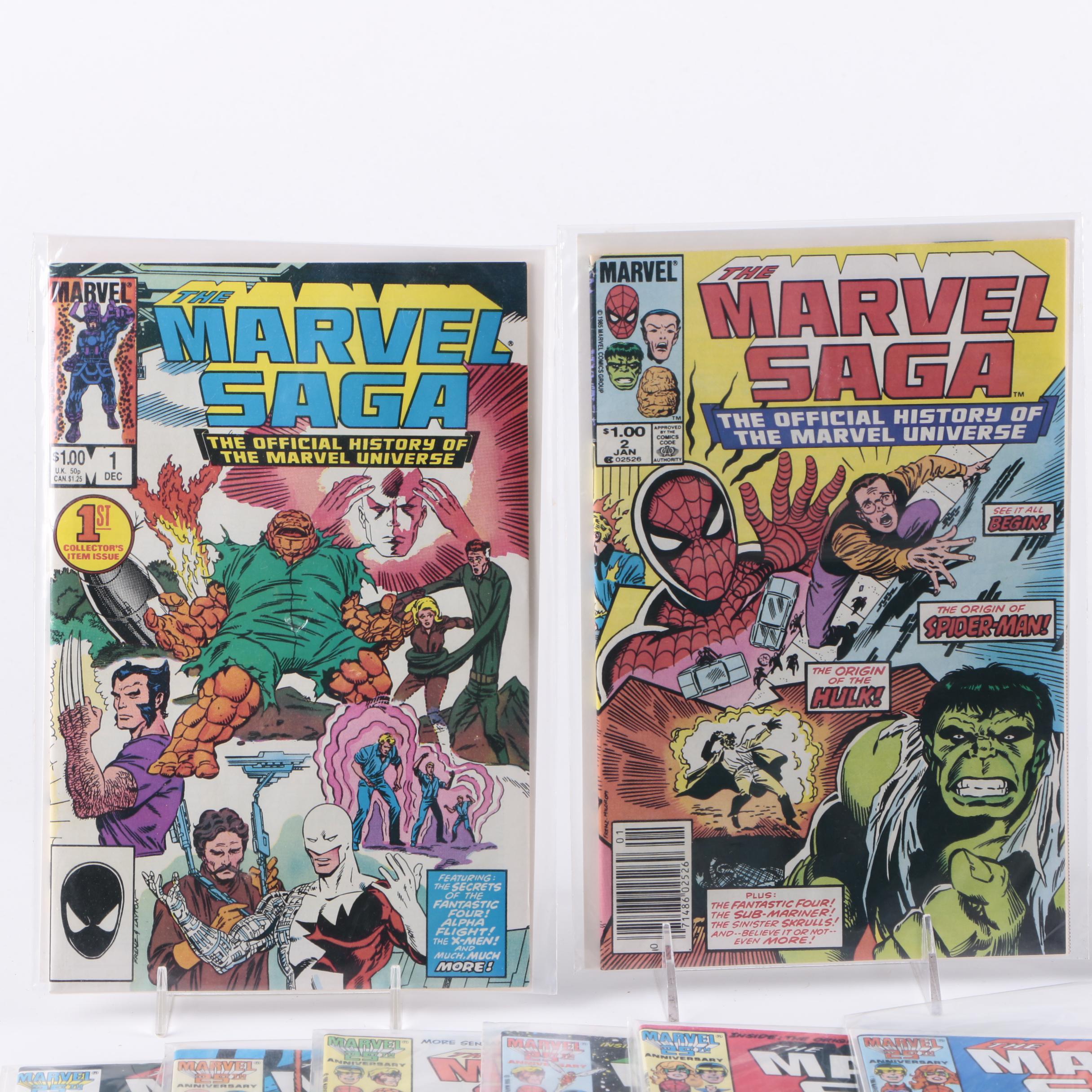"Marvel Saga" Bronze Age Comics