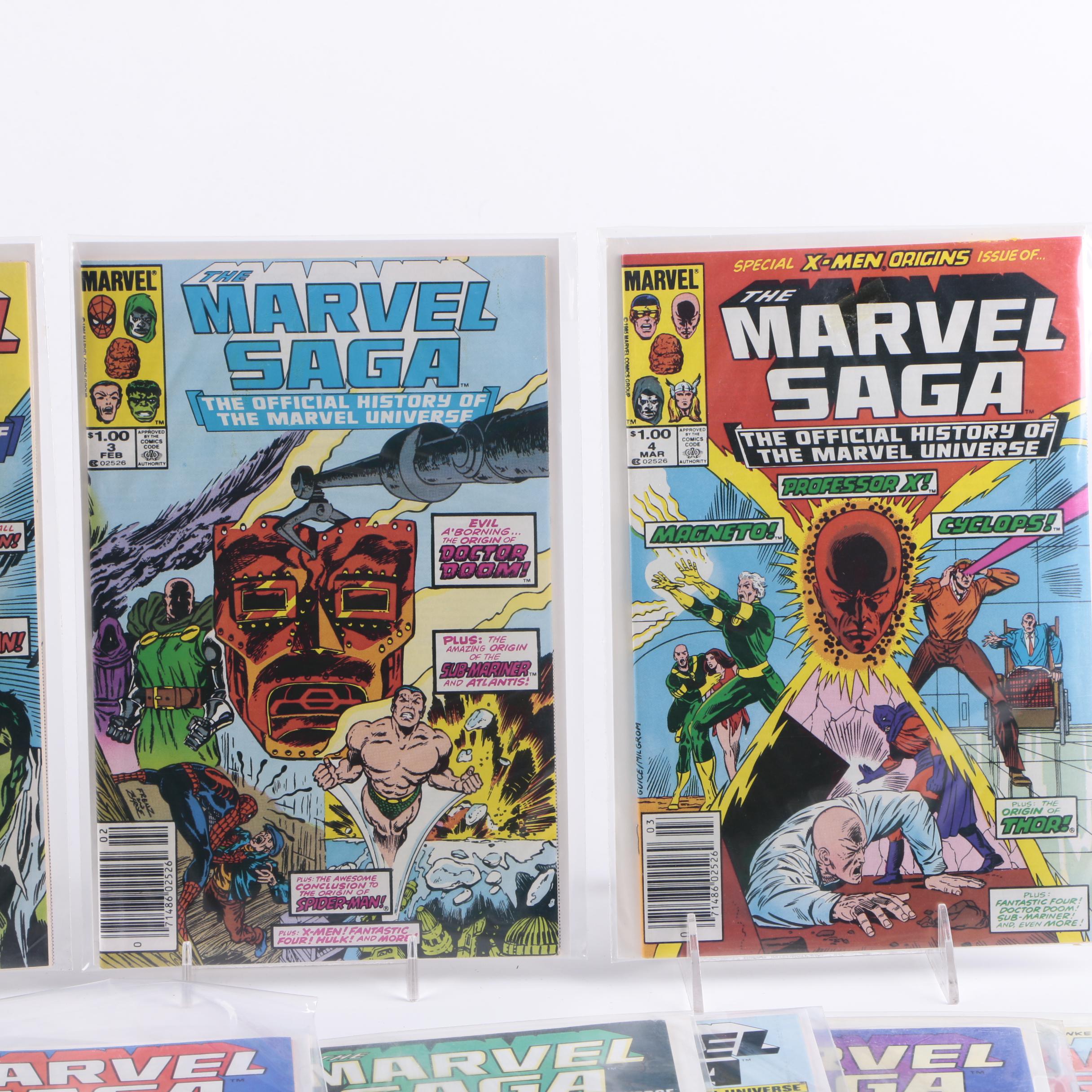 "Marvel Saga" Bronze Age Comics