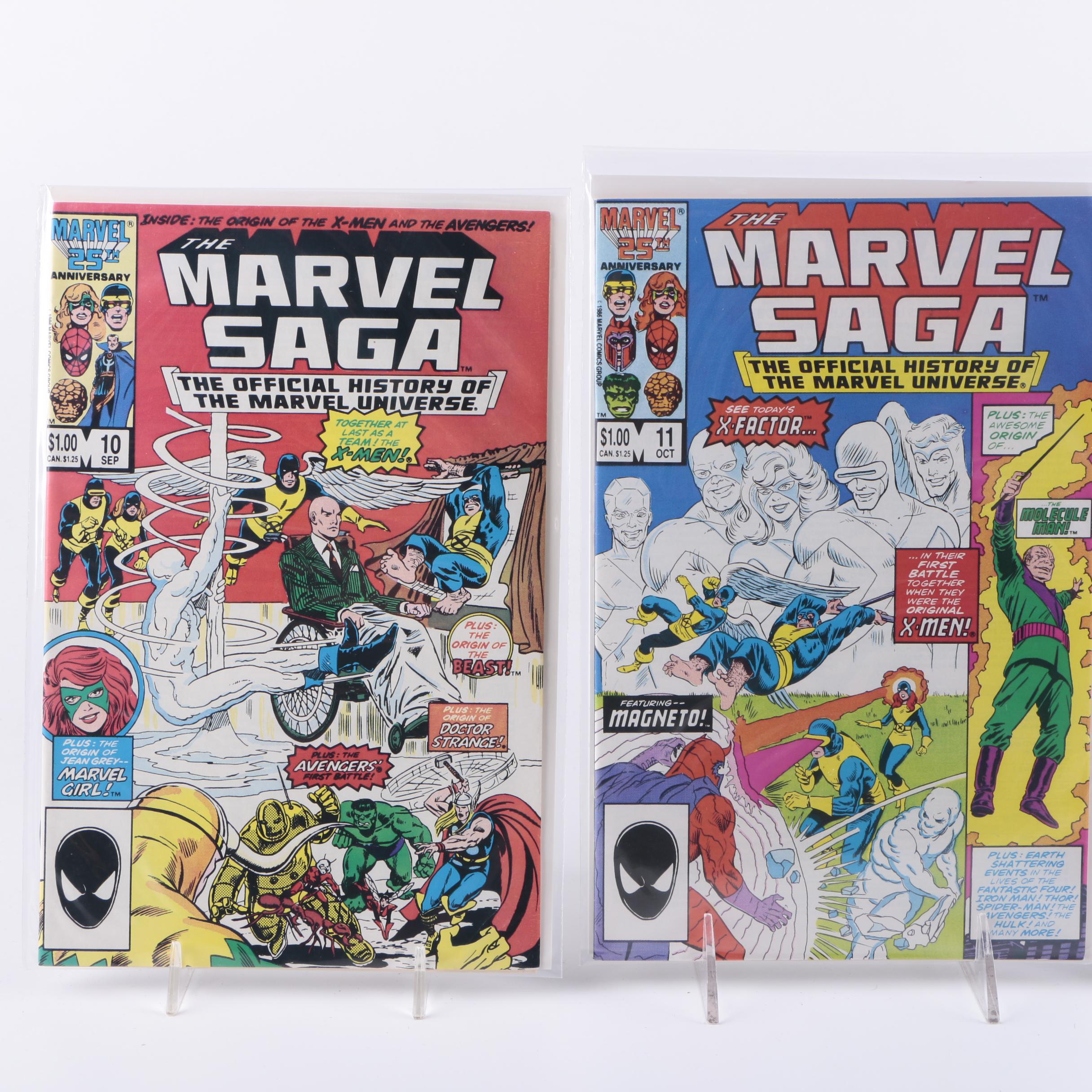 "Marvel Saga" Bronze Age Comics