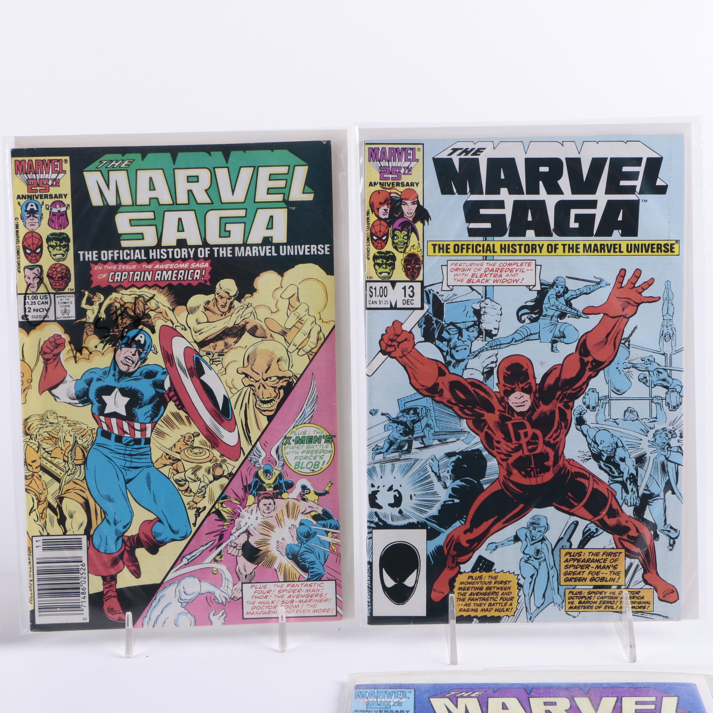 "Marvel Saga" Bronze Age Comics