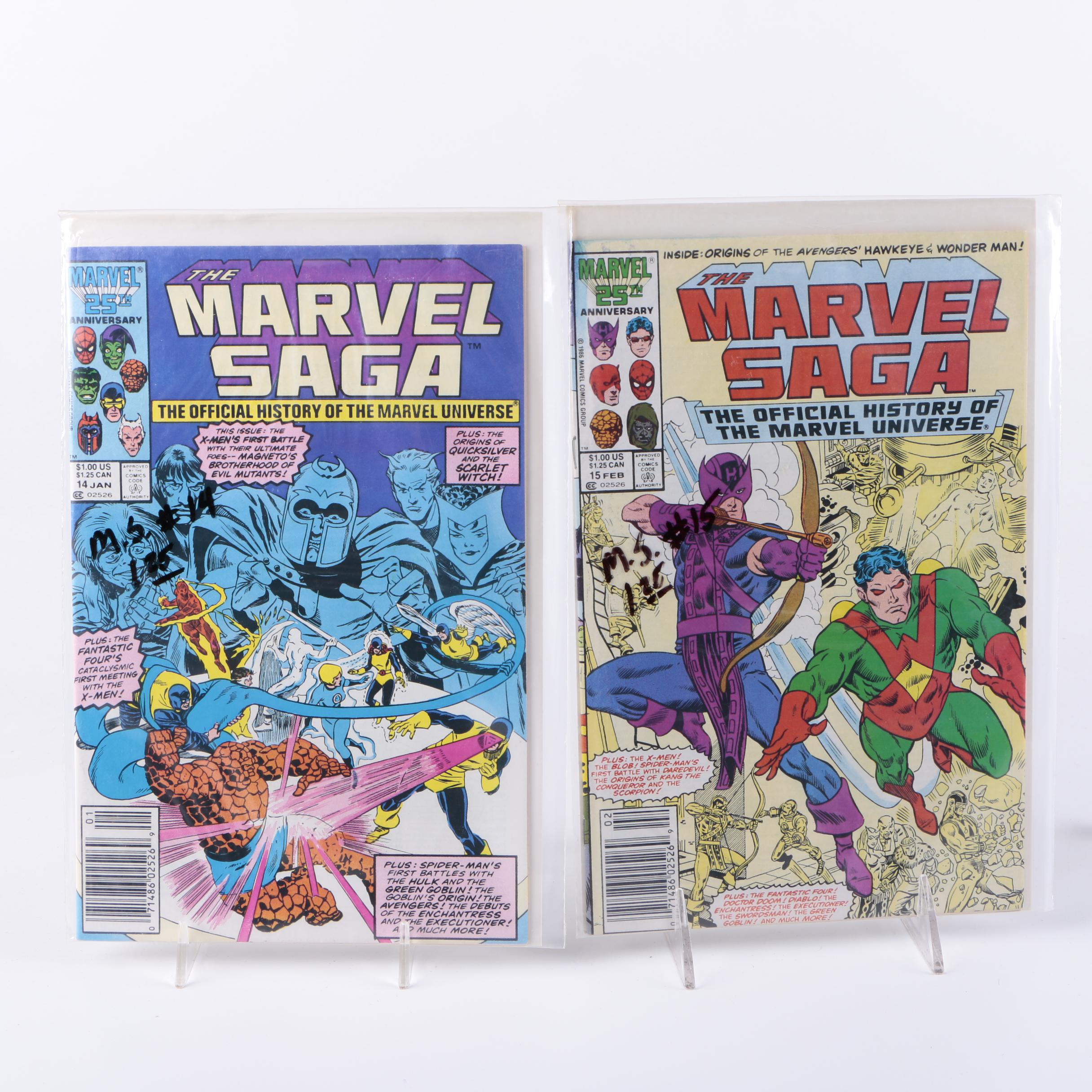 "Marvel Saga" Bronze Age Comics