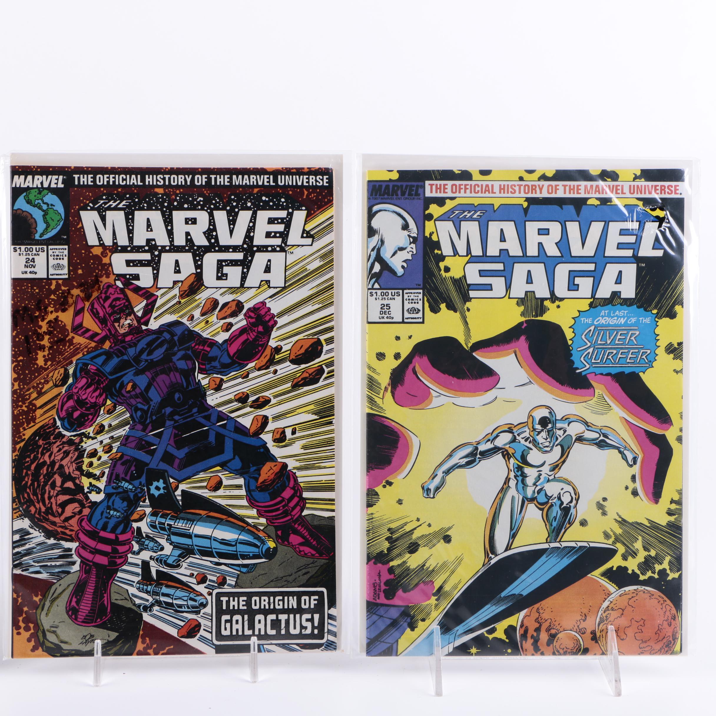 "Marvel Saga" Bronze Age Comics