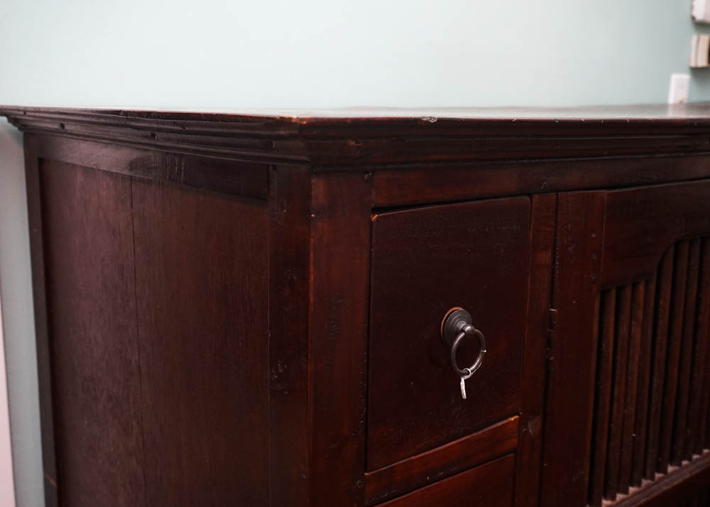 Wooden Apothecary Style Cabinet