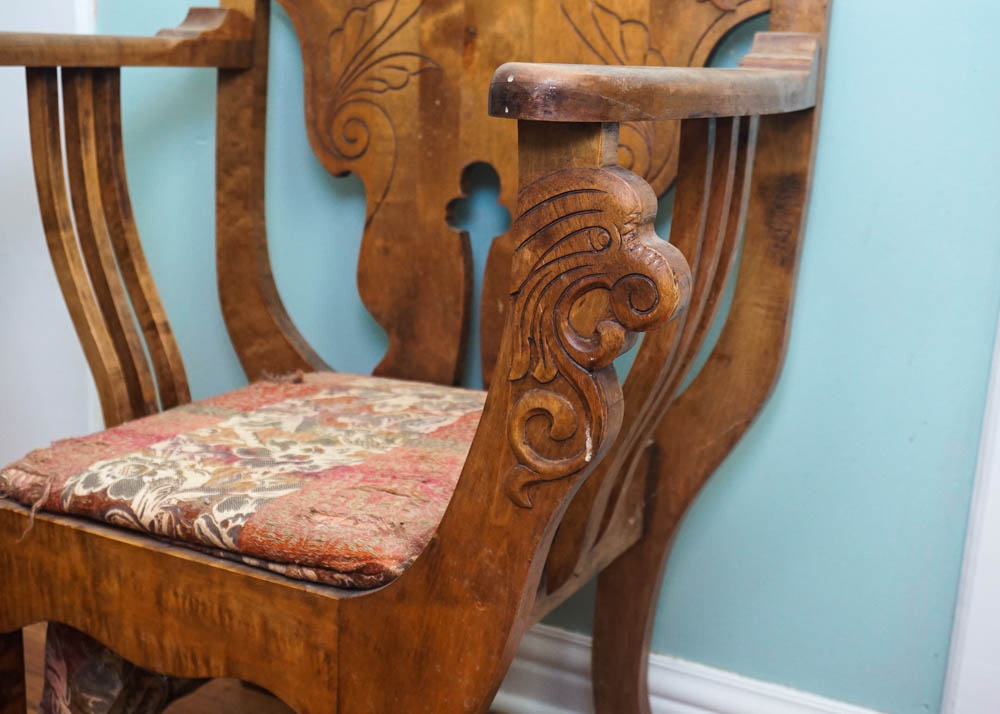 Savanarola Style Wooden Chair