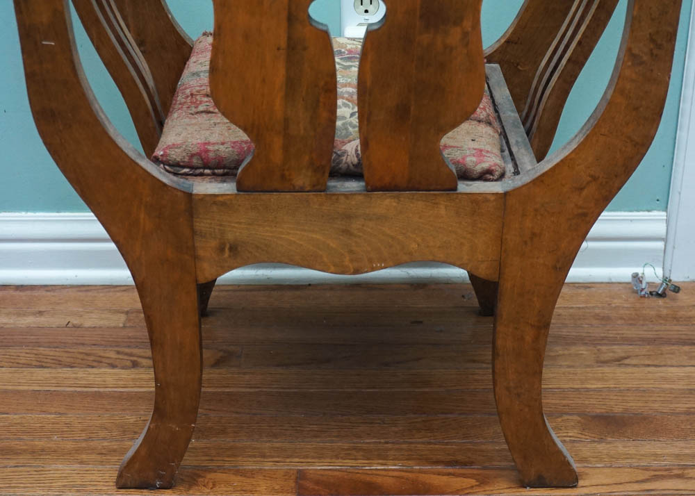 Savanarola Style Wooden Chair