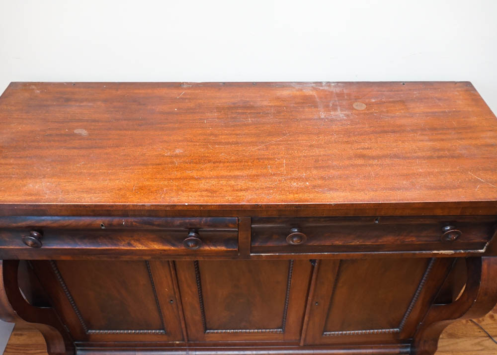 Empire Style Mahogany Sideboard