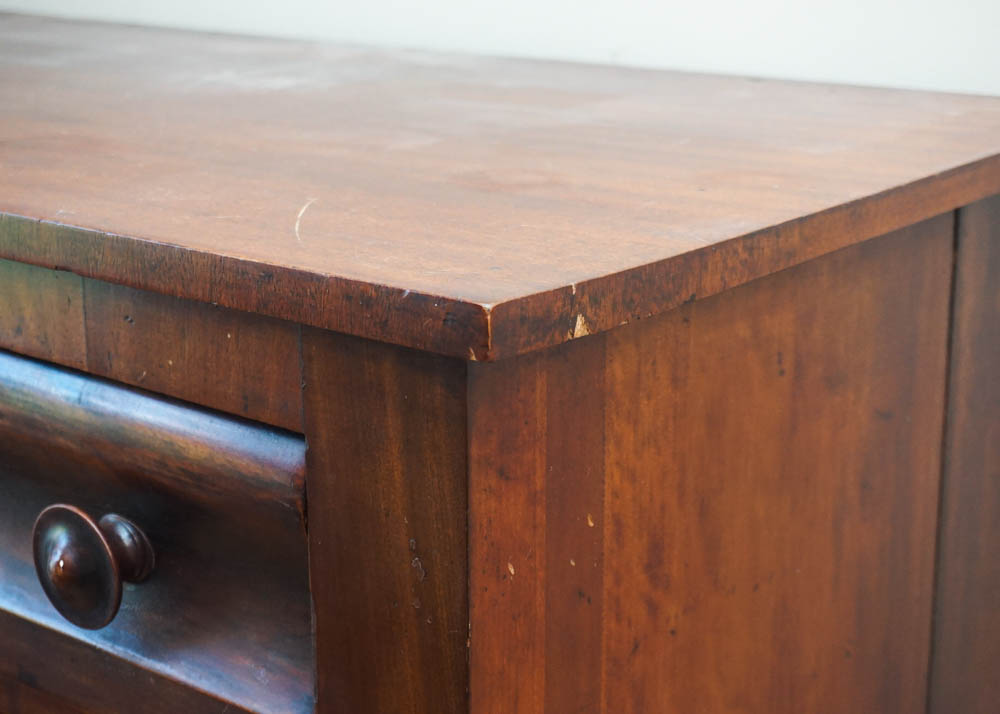 Empire Style Mahogany Sideboard