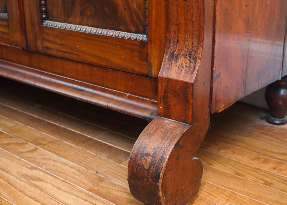 Empire Style Mahogany Sideboard