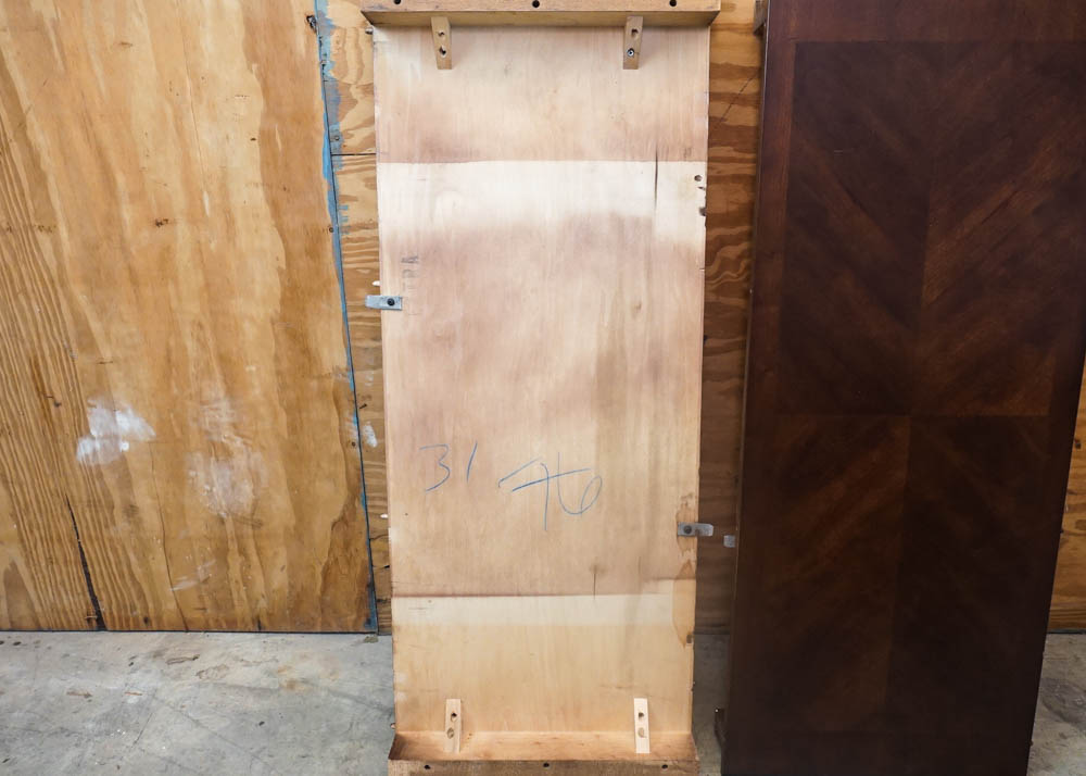 Vintage Double Pedestal Dining Table by Walter of Wabash