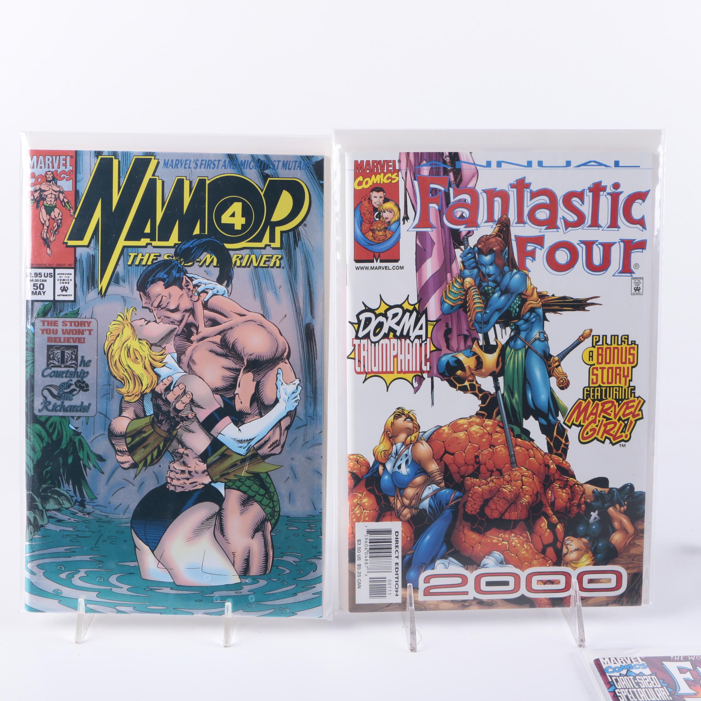 Modern Age Comics Featuring "Fantastic Four" Annuals