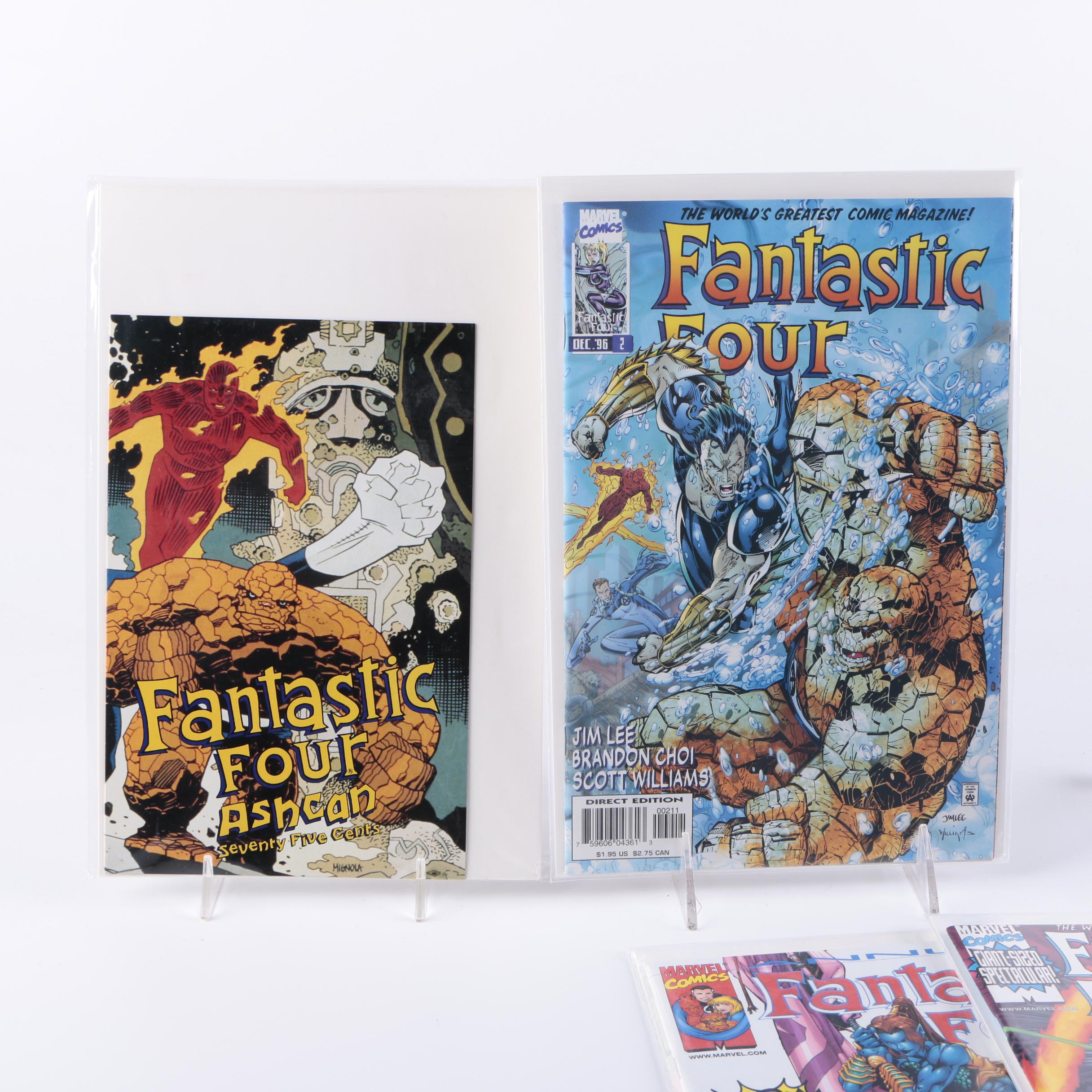 Modern Age Comics Featuring "Fantastic Four" Annuals