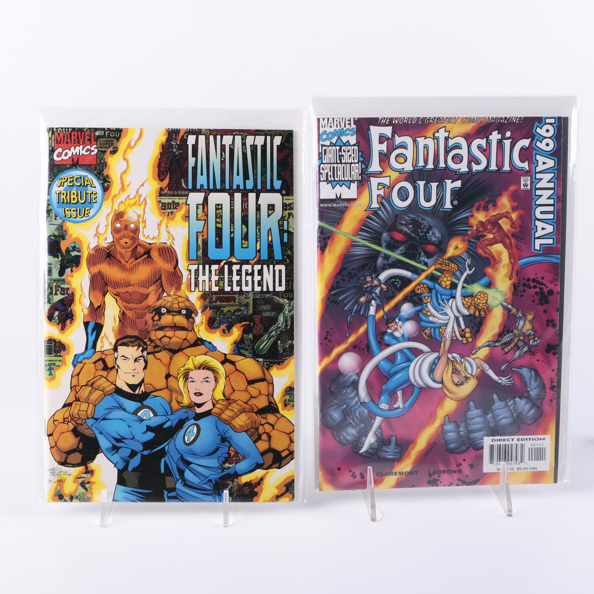 Modern Age Comics Featuring "Fantastic Four" Annuals