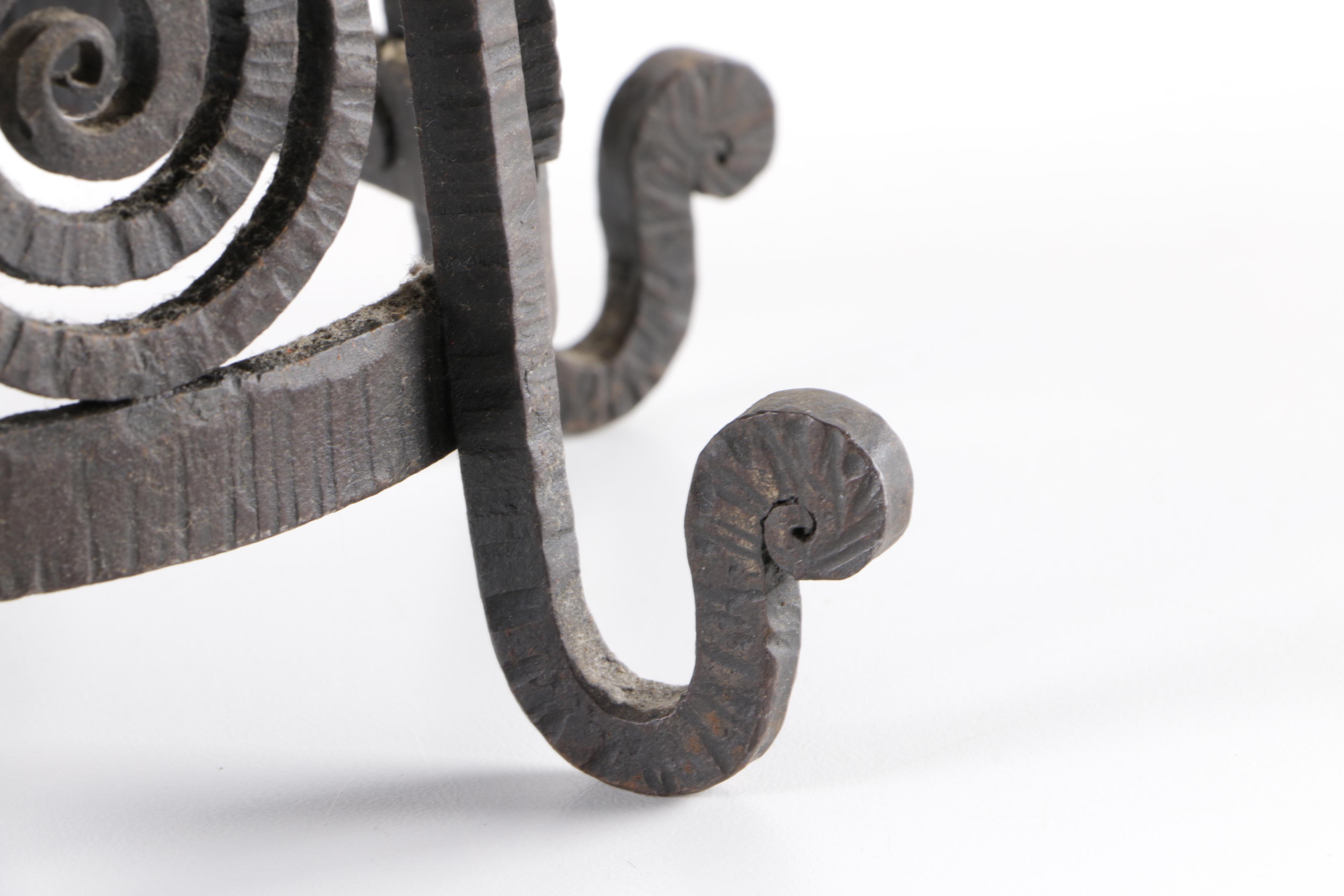 Spiral Themed Iron Hanging Light