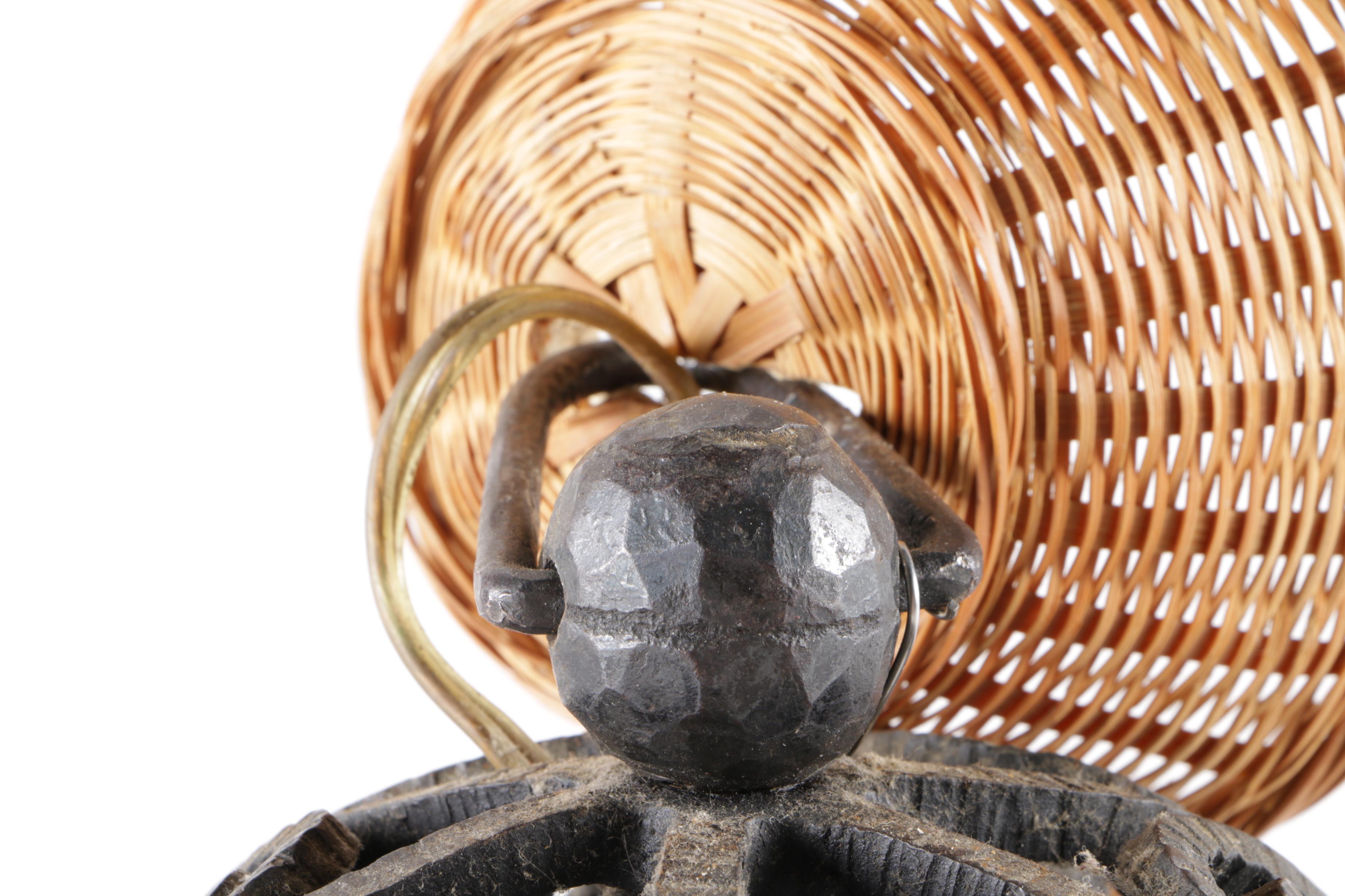 Spiral Themed Iron Hanging Light