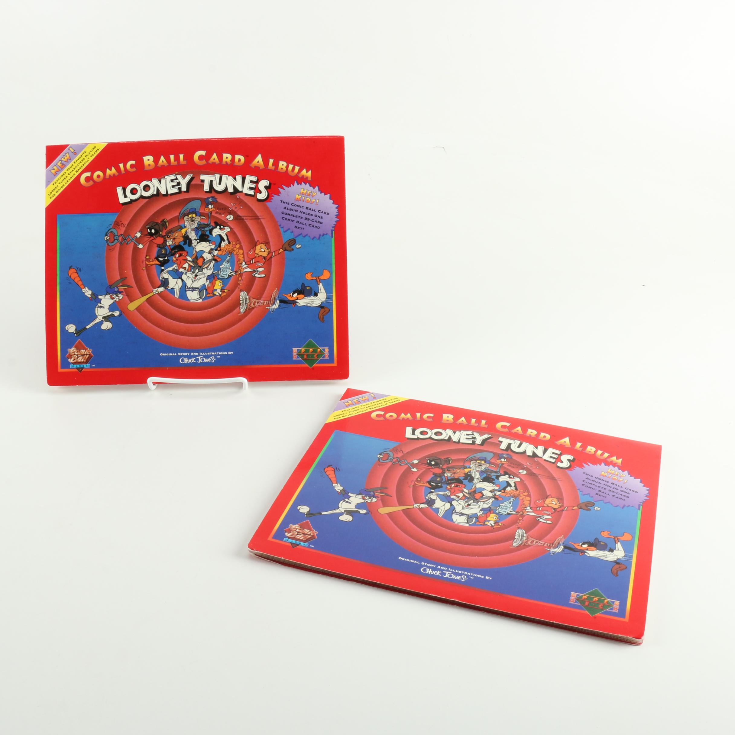 Collection of MLB Looney Tunes Trading Cards