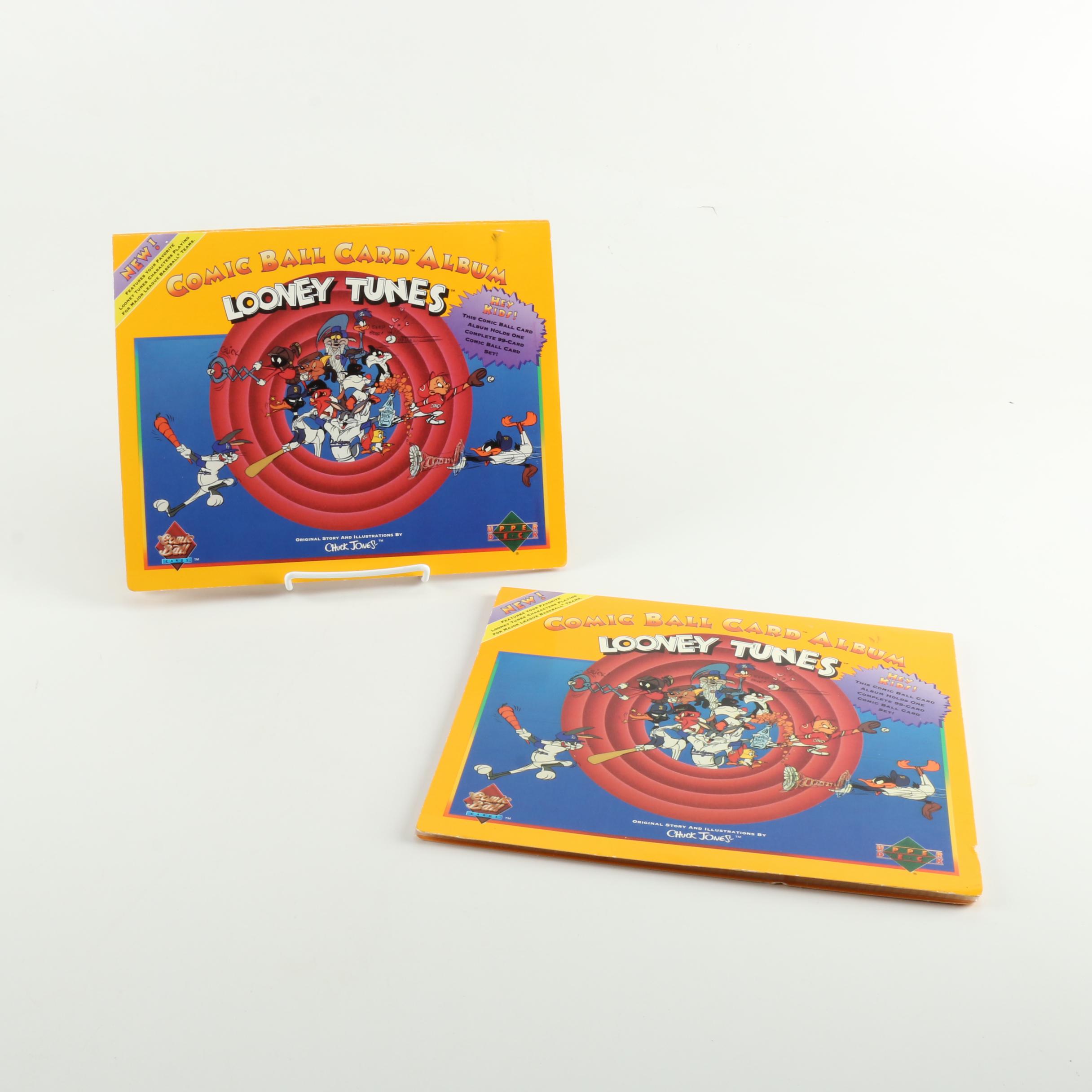 Collection of MLB Looney Tunes Trading Cards