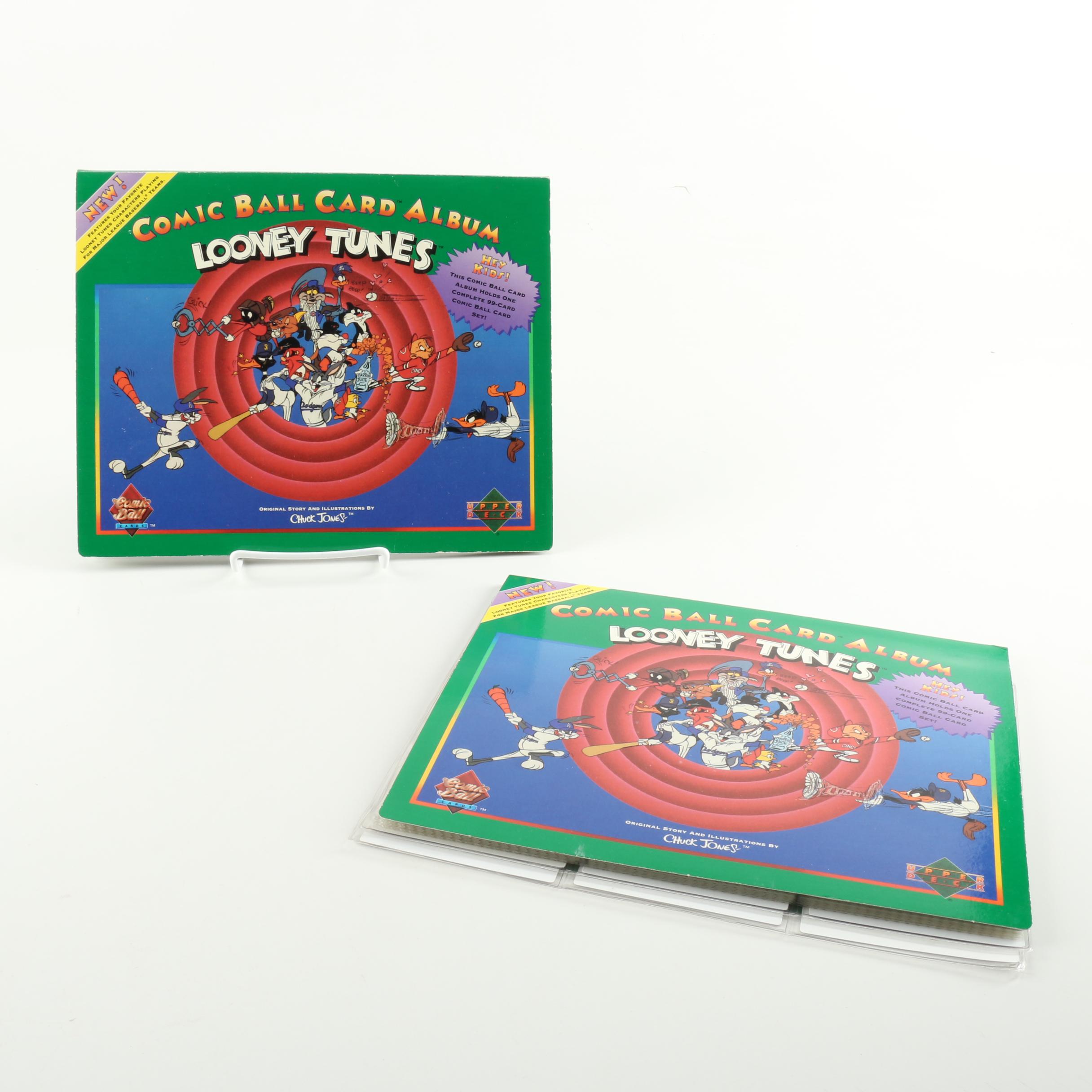 Collection of MLB Looney Tunes Trading Cards