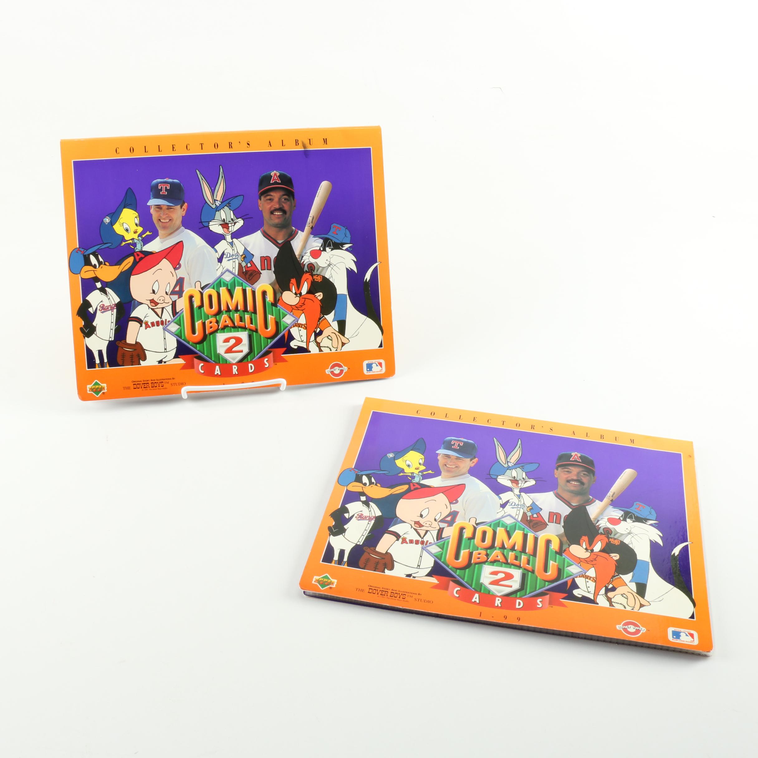 Collection of MLB Looney Tunes Trading Cards