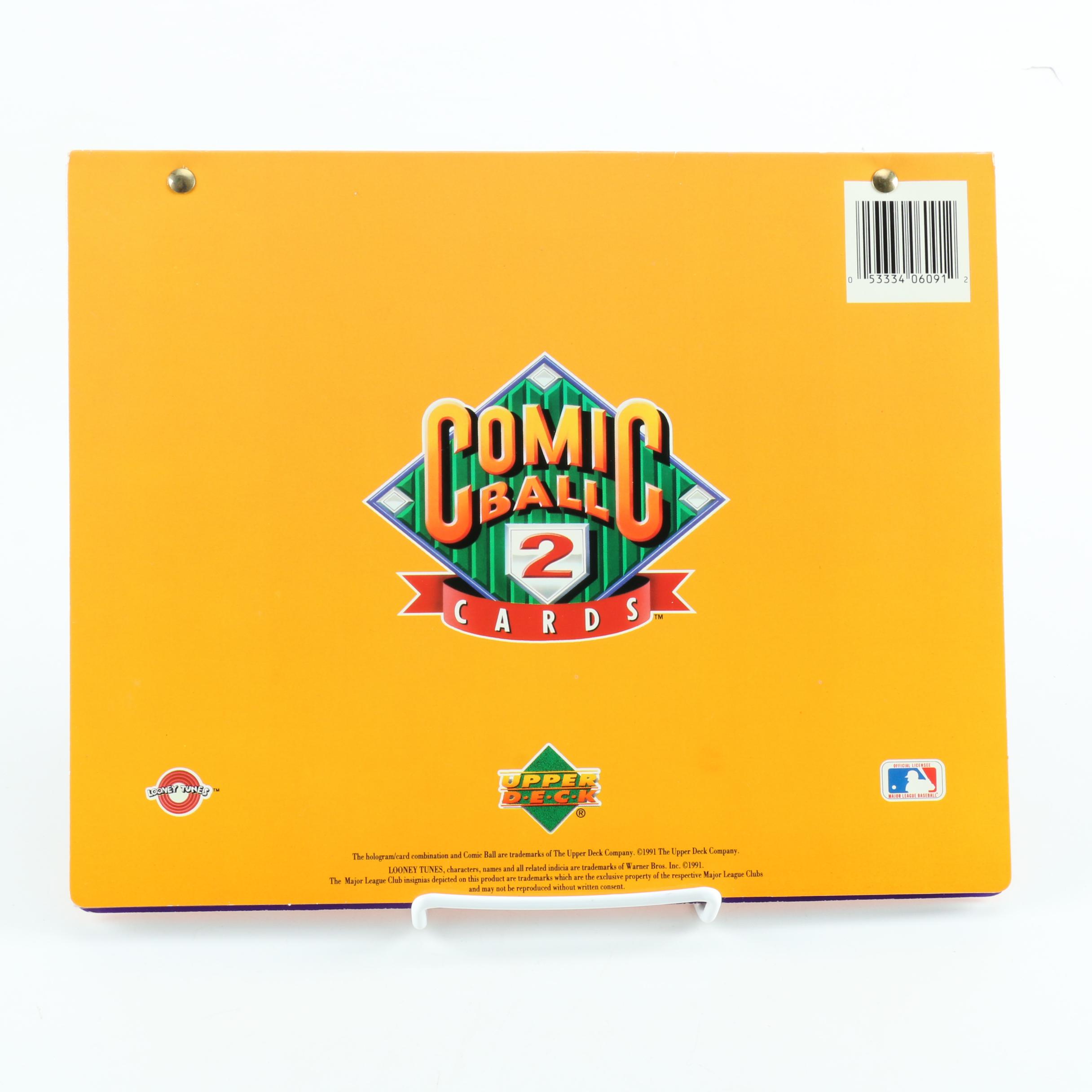 Collection of MLB Looney Tunes Trading Cards