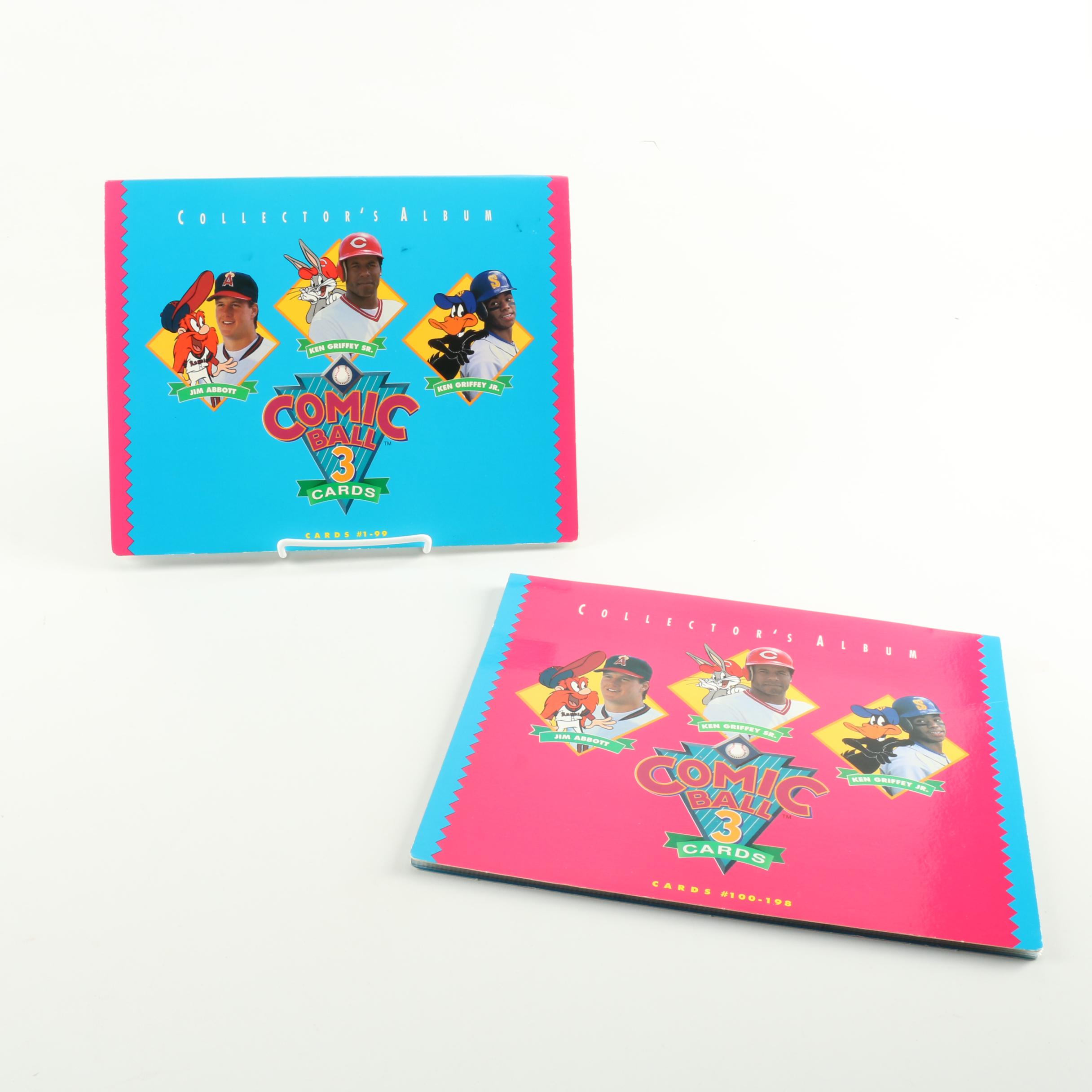 Collection of MLB Looney Tunes Trading Cards