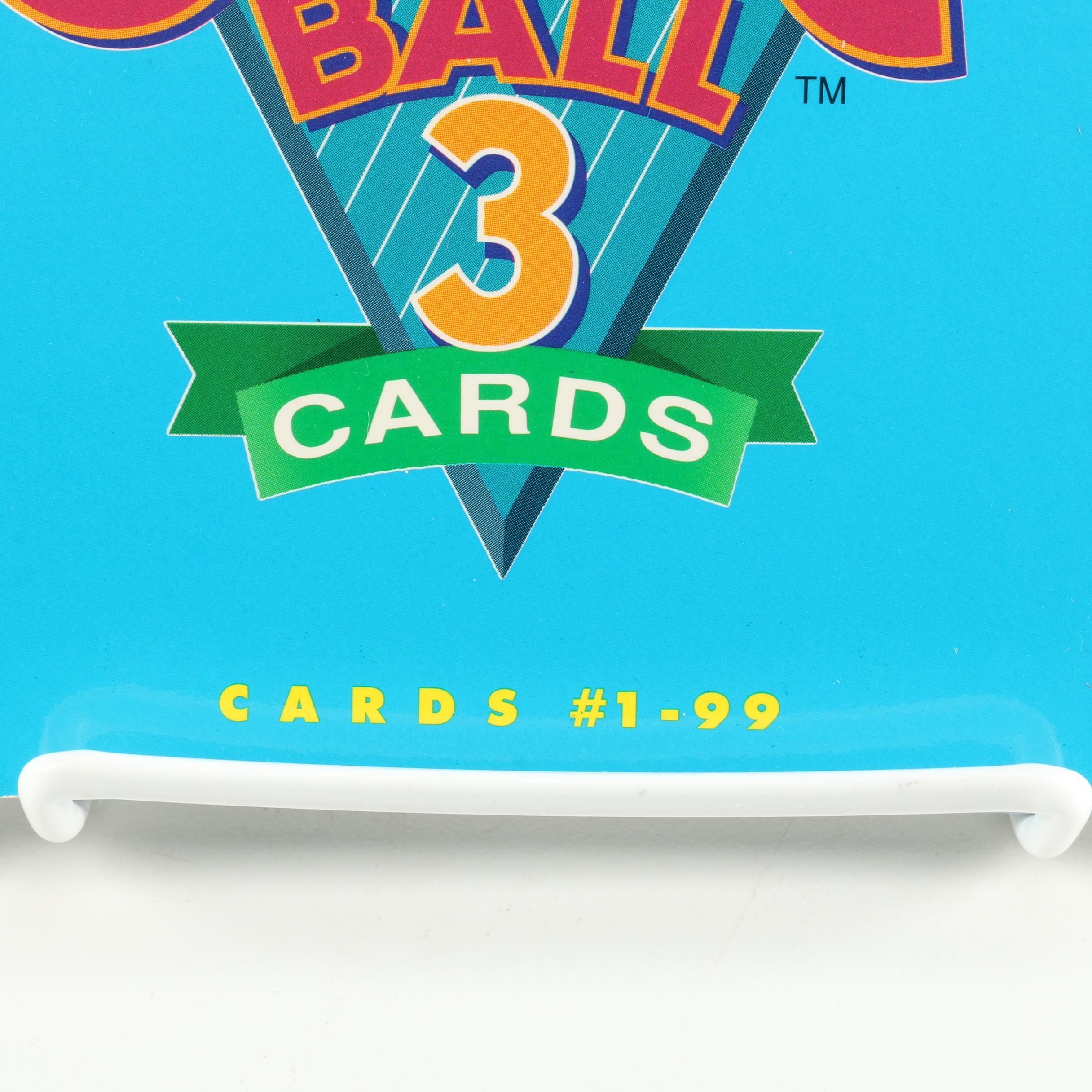 Collection of MLB Looney Tunes Trading Cards