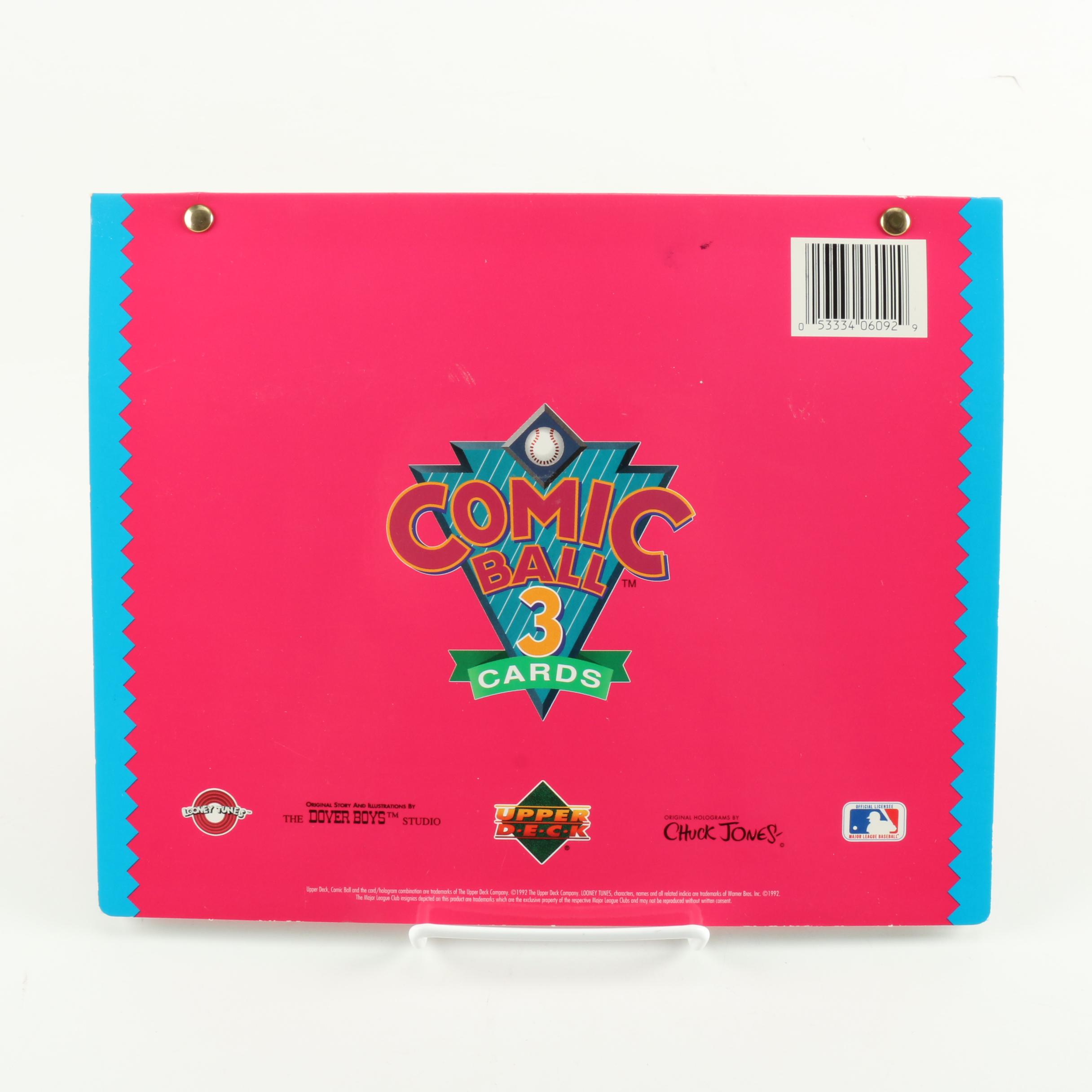 Collection of MLB Looney Tunes Trading Cards