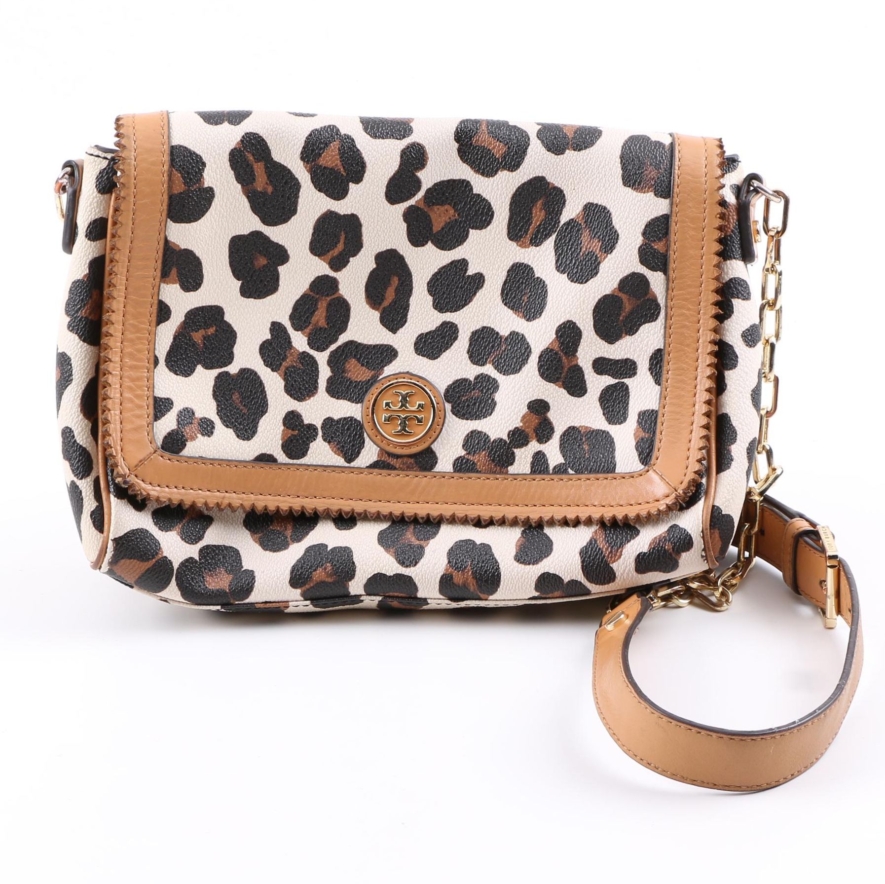 Tory Burch Leopard Print Shoulder Bag