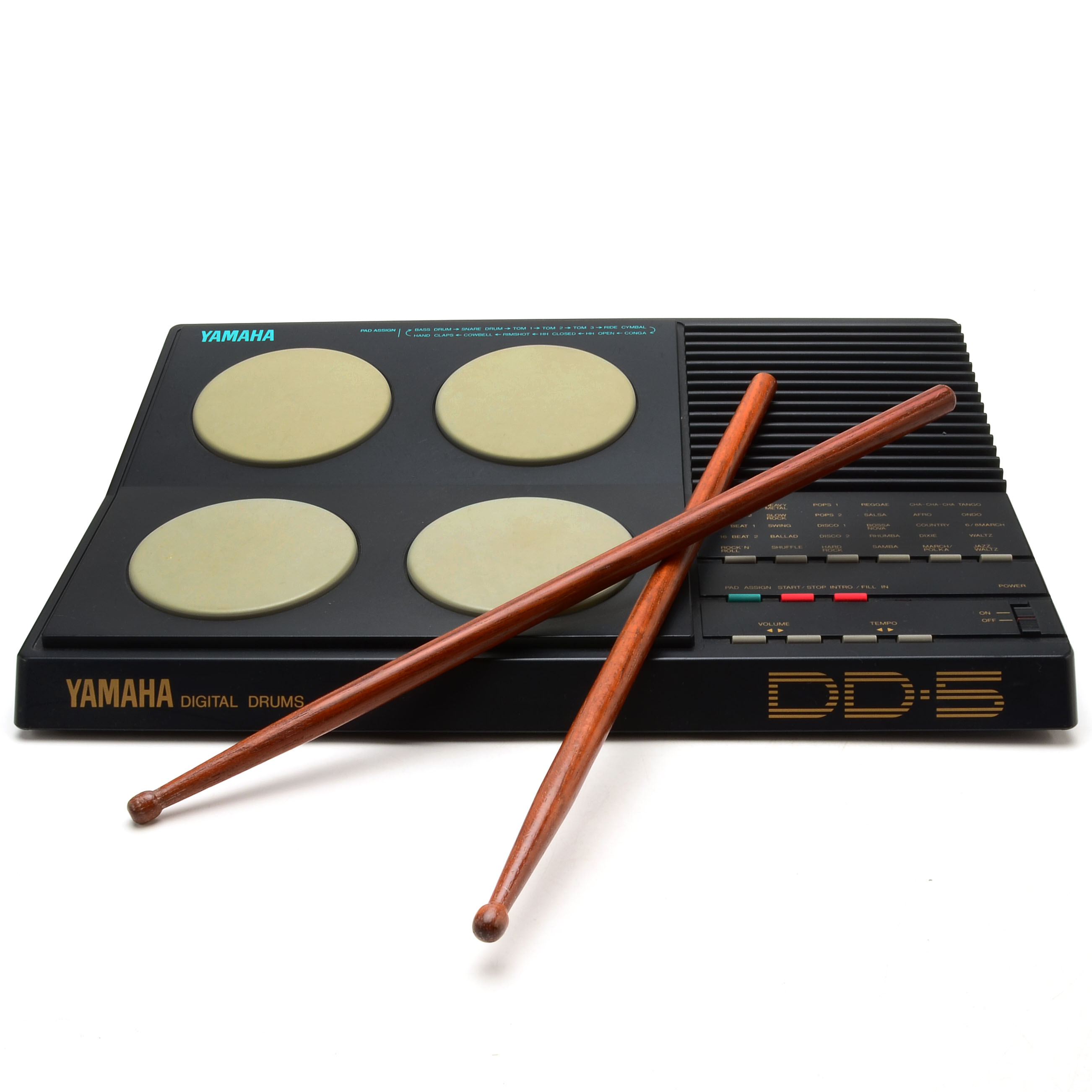 Yamaha DD5 Digital Drums with Sticks