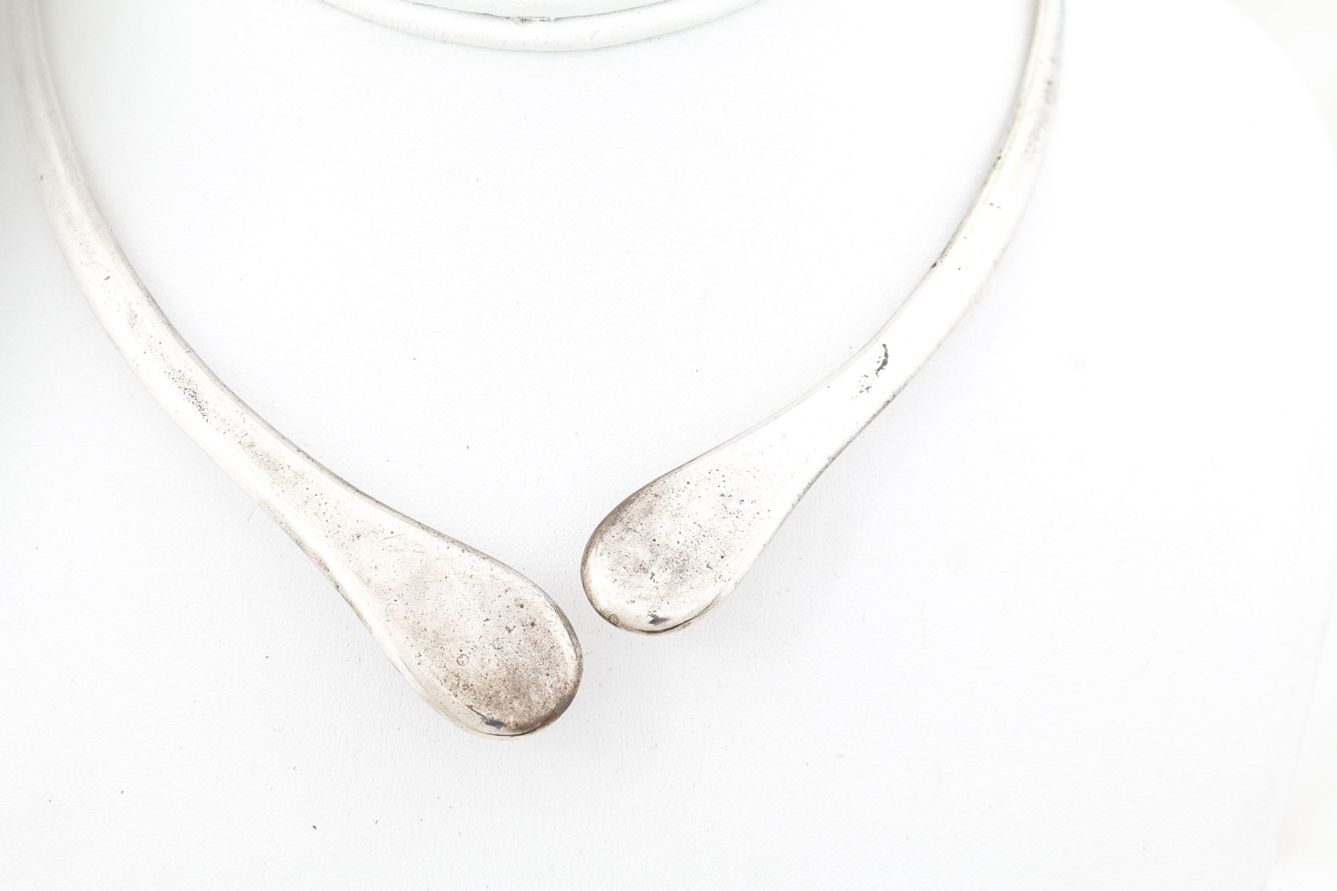 Signed Sterling Silver Wrap Choker