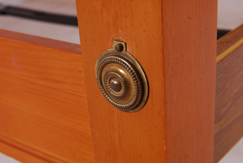 Vintage Pine Full Size Canopy Bed