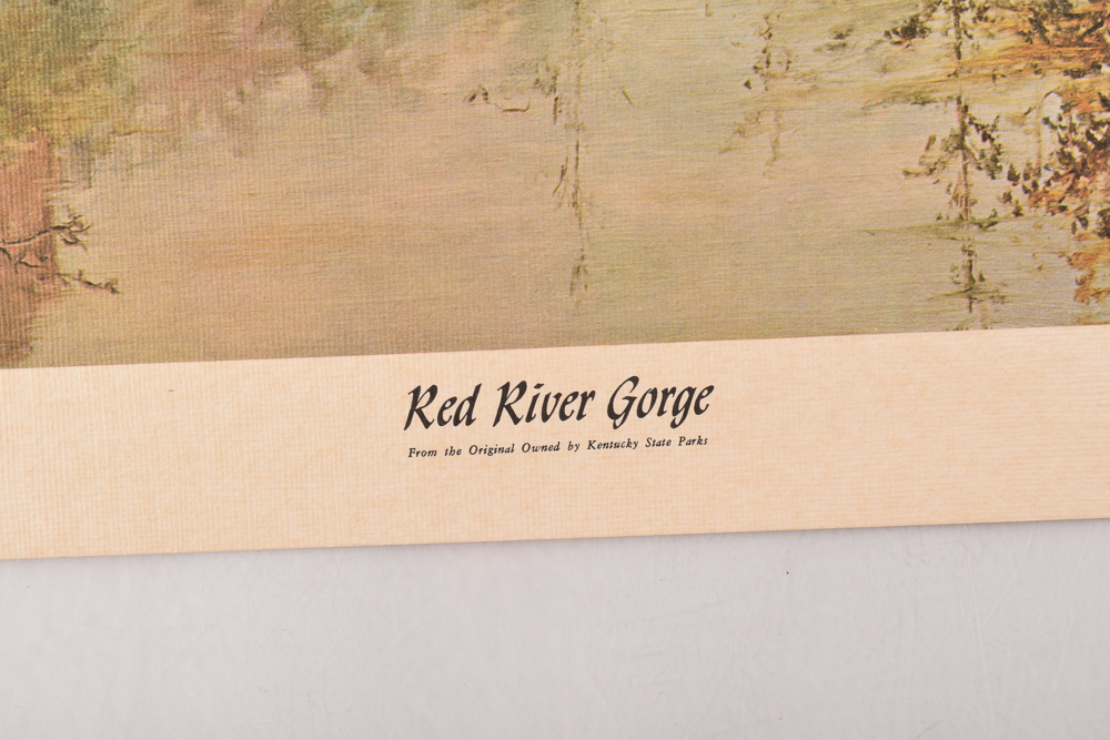 Unframed Signed Offset Lithographs After Ray Allen, Fritz Hilton, Nellie Meadows, Timothy Pack, and Al Cornette