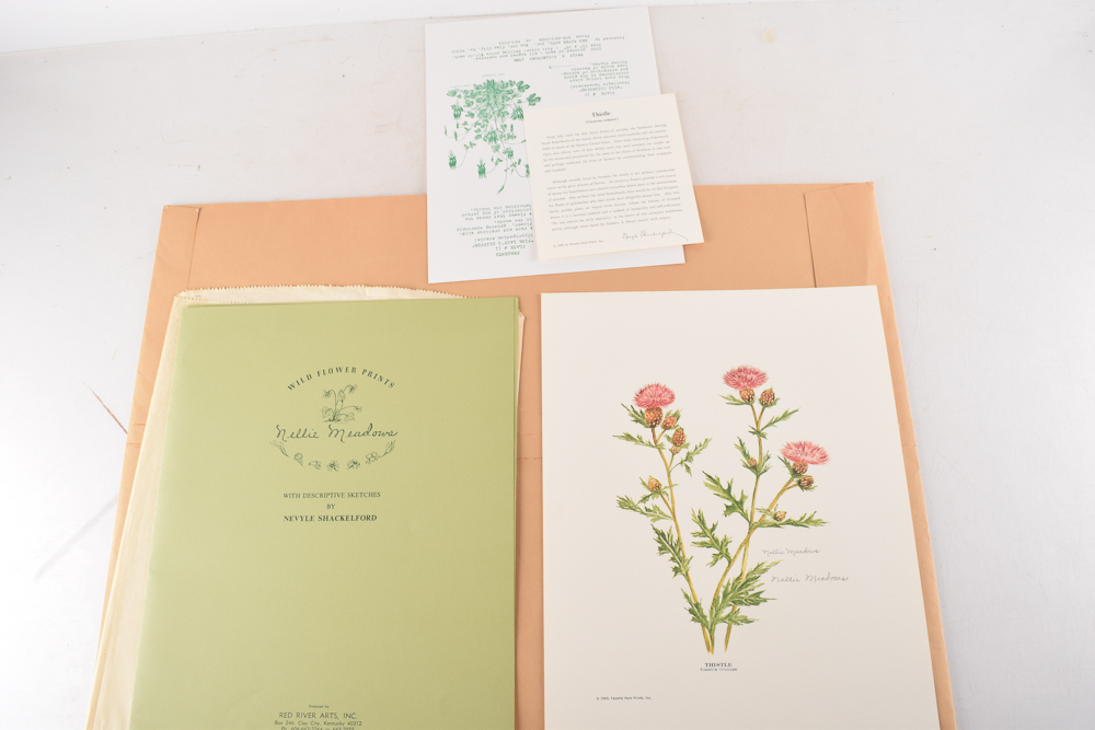 Unframed Signed Offset Lithographs After Ray Allen, Fritz Hilton, Nellie Meadows, Timothy Pack, and Al Cornette