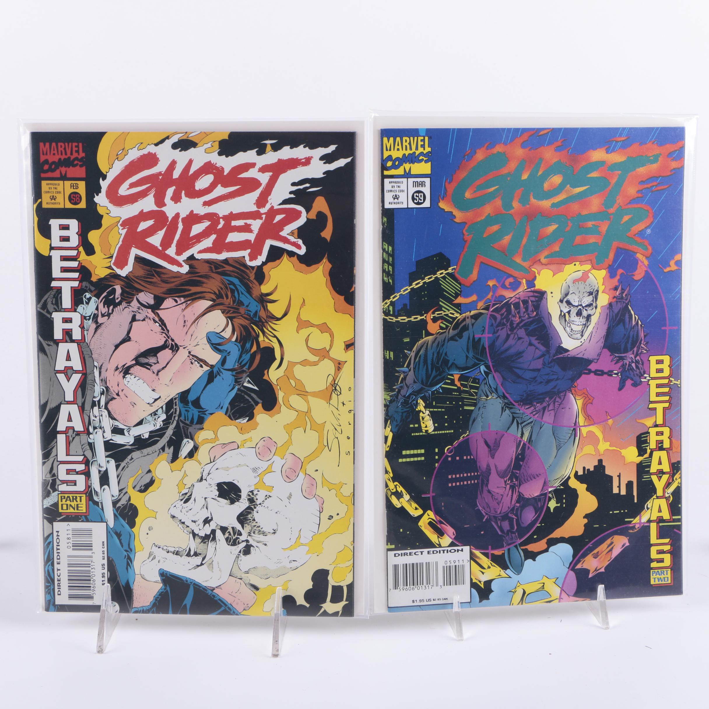 "Ghost Rider" Second Series Issues 30-61