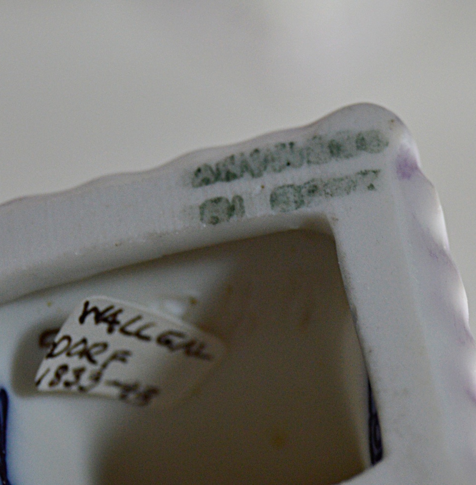 Pair of Antique Dresden Wallendorf Porcelain Ballerinas