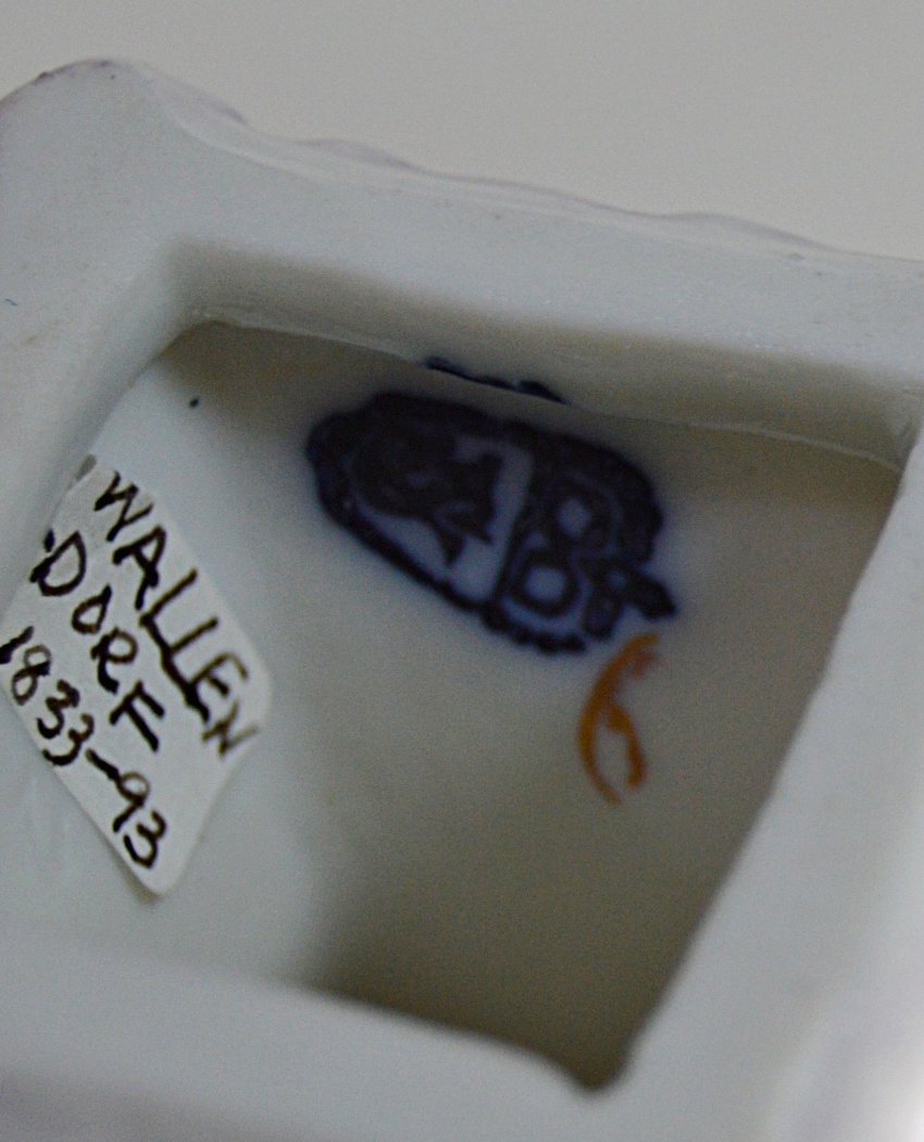 Pair of Antique Dresden Wallendorf Porcelain Ballerinas