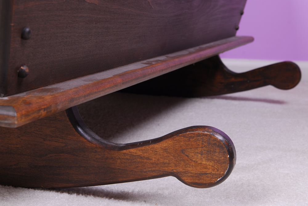 Vintage Wooden Decorative Cradle