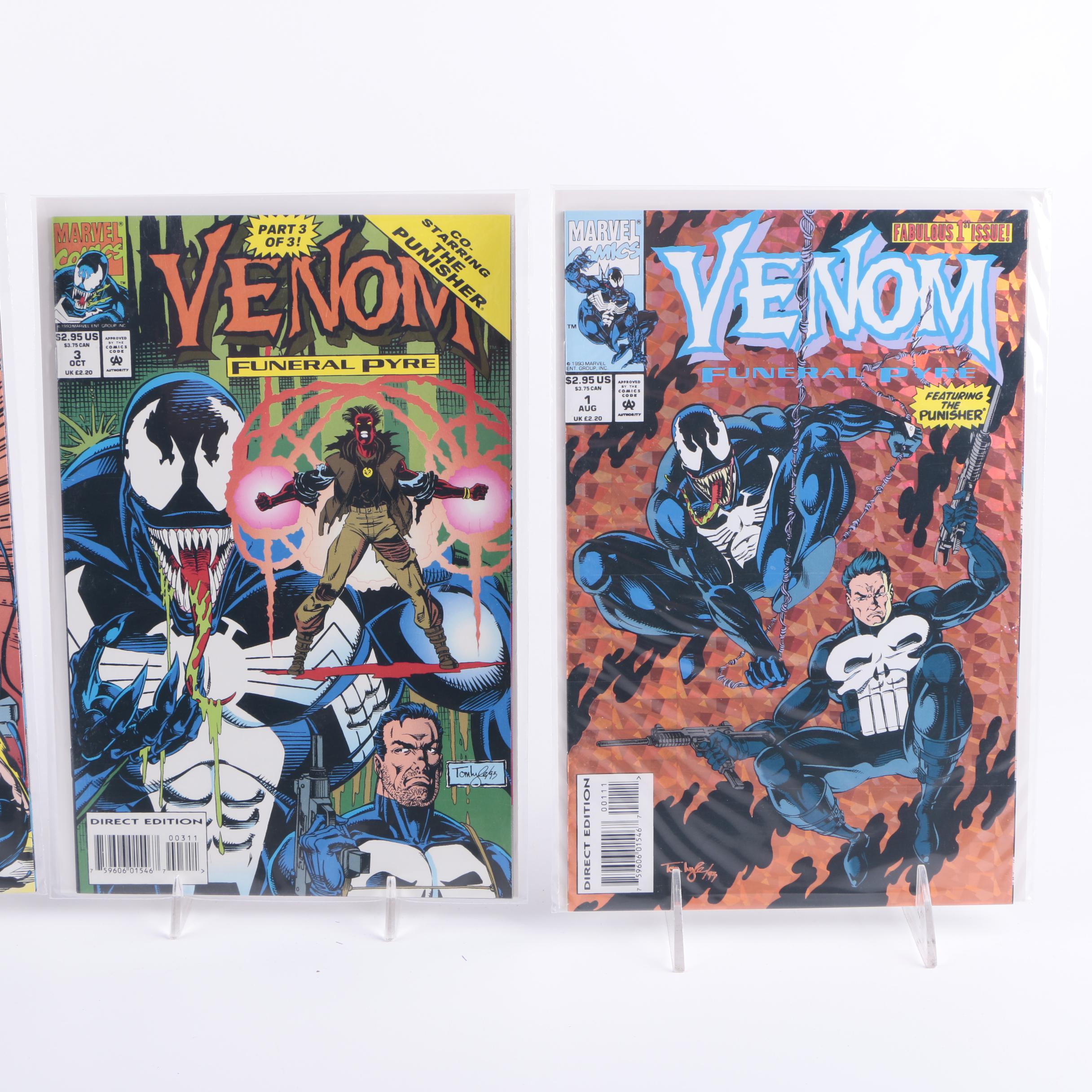 Thirty-One Comic Books Featuring "The Punisher" and "Spider-Man"