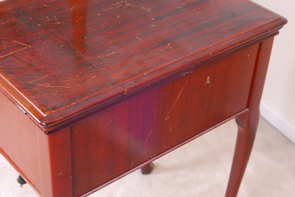 Vintage Singer Sewing Machine and Stand