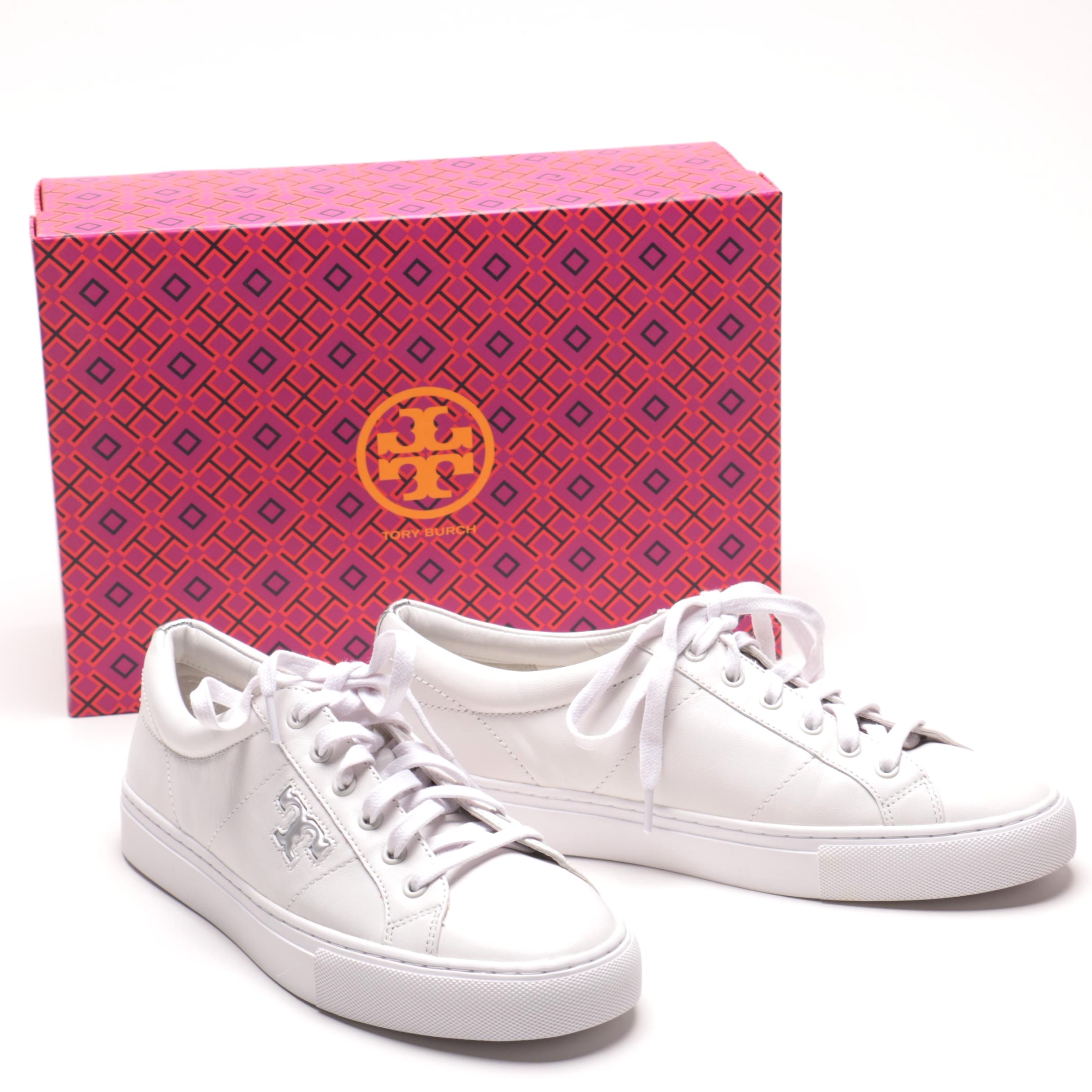 Tory Burch Chace Lace-Up Sneakers