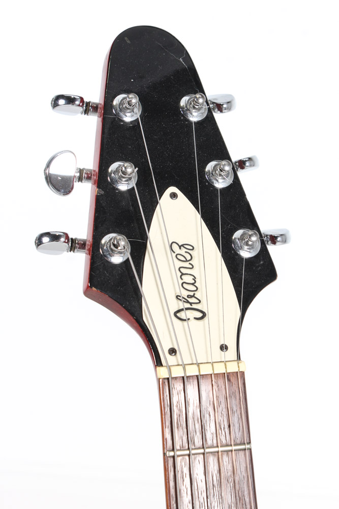 Vintage Ibanez Flying V Style Korina Electric Guitar and Case