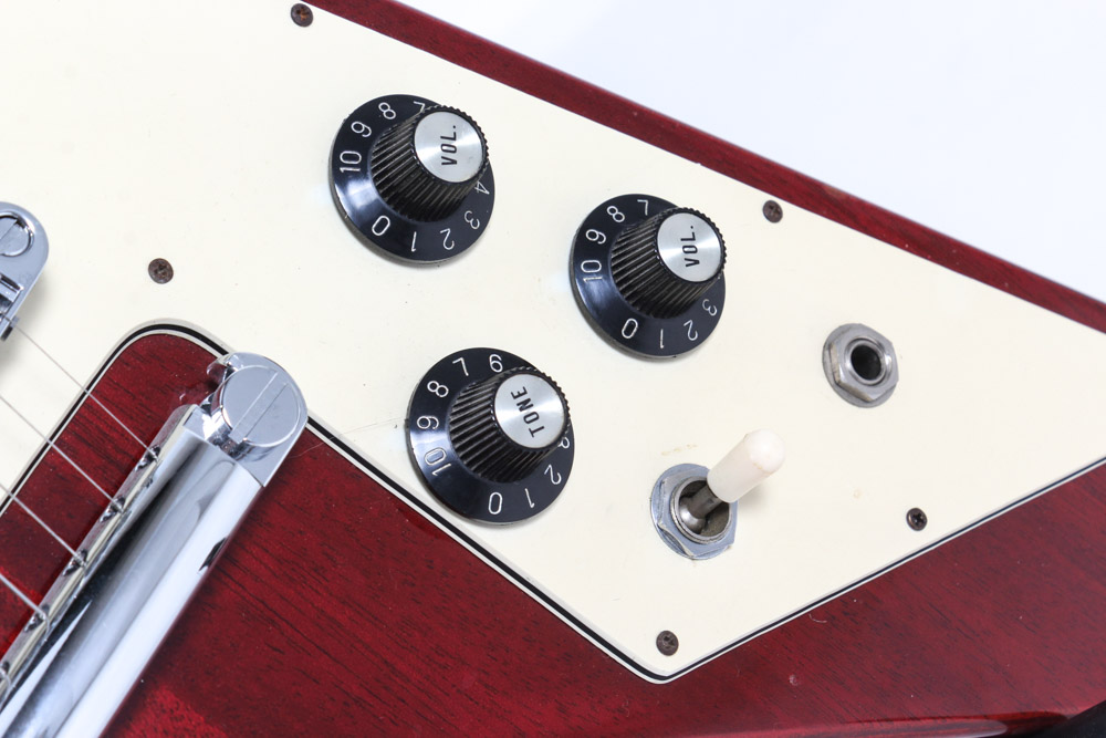 Vintage Ibanez Flying V Style Korina Electric Guitar and Case