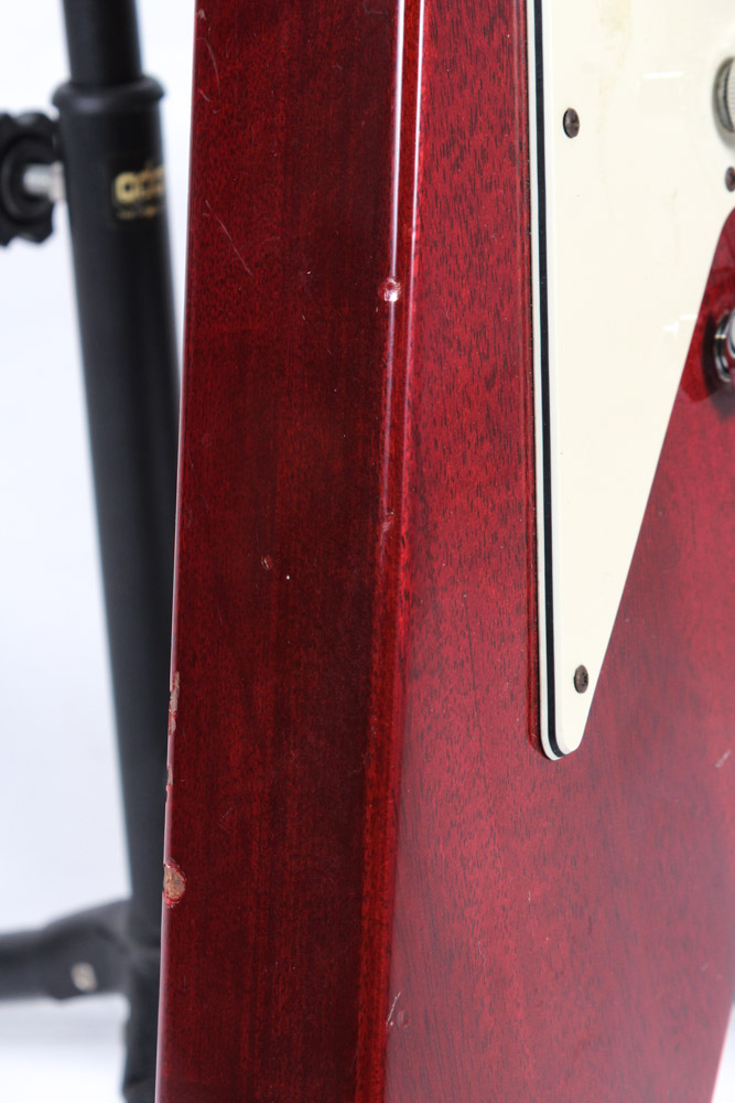 Vintage Ibanez Flying V Style Korina Electric Guitar and Case